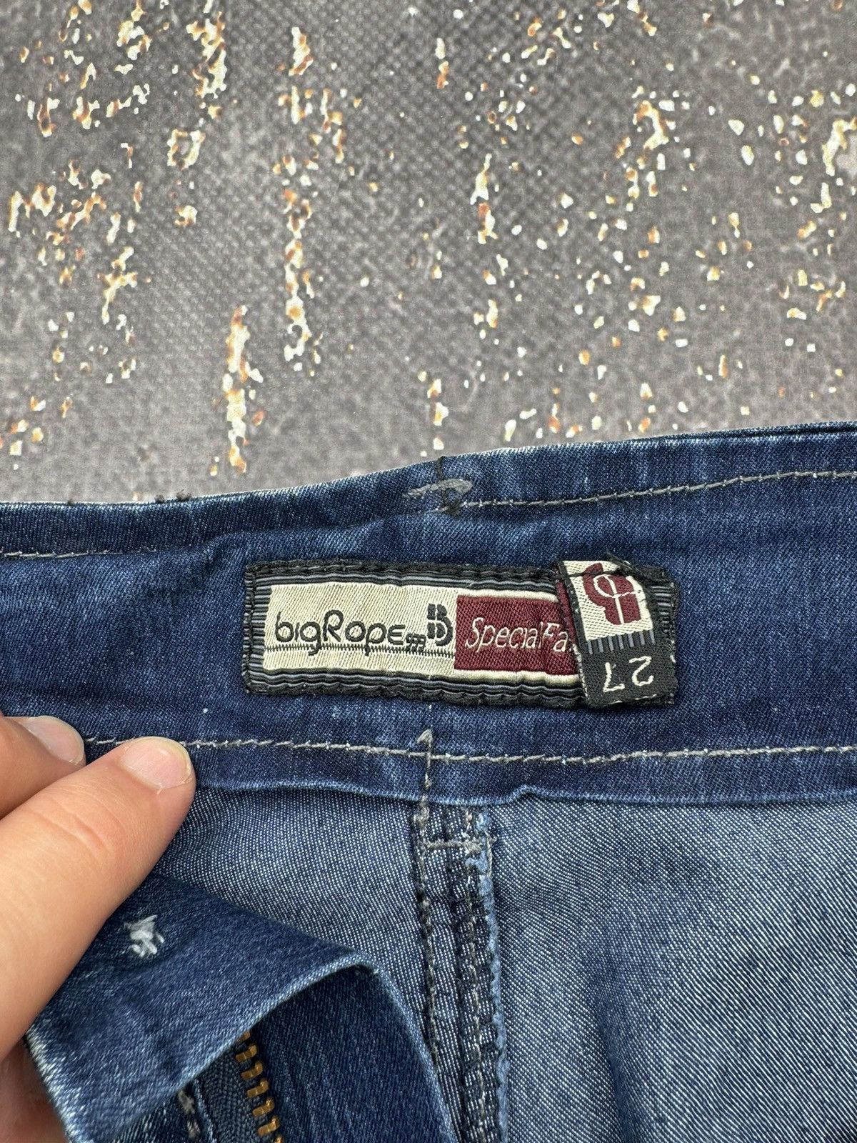 Vintage Vintage Cargo Bondage Cropped Jeans Size 27" / US 4 / IT 40 - 5 Thumbnail