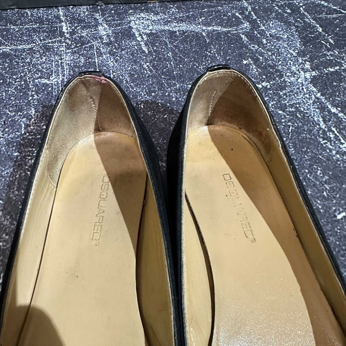 Dsquared2 DSQUARED2 - Women’s Suede Ballet Flats Size 38 Size US 8 / IT 38 - 11 Thumbnail