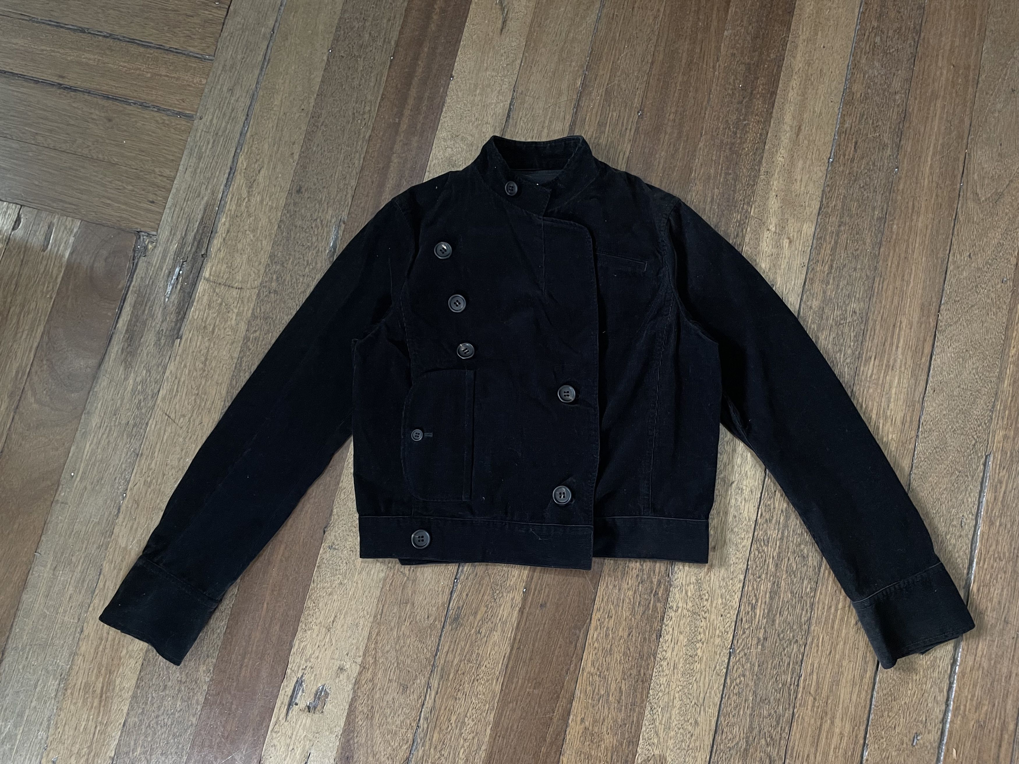 Y's × Yohji Yamamoto Y's - Yohji Yamamoto Corduroy Biker Jacket Size US M / EU 48-50 / 2 - 6 Thumbnail
