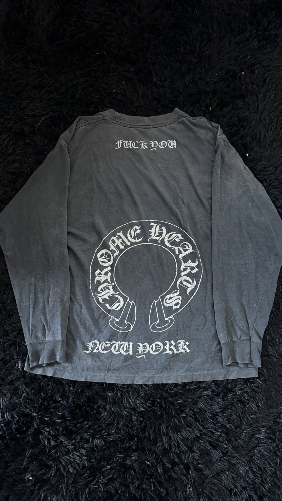 Chrome Hearts Vintage Chrome Hearts New York Fuck You Long Sleeve Size US M / EU 48-50 / 2 - 2 Thumbnail