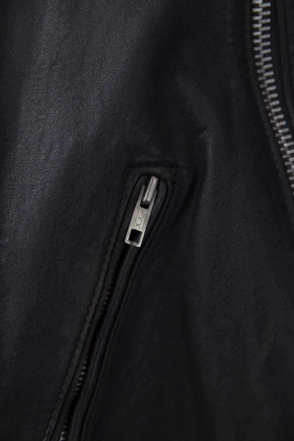 Vintage 1980's leather biker jacket Size US S / EU 44-46 / 1 - 7 Thumbnail