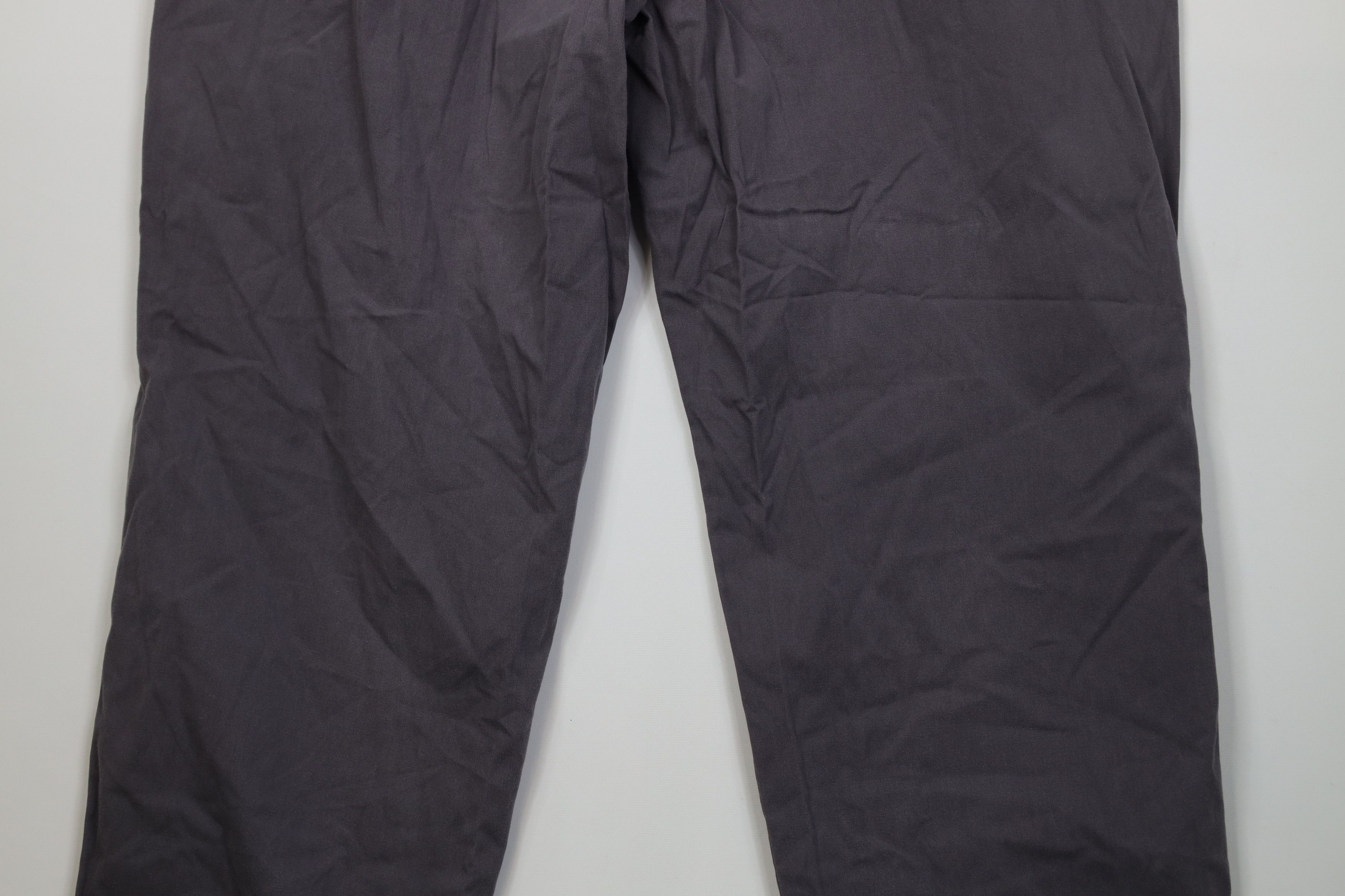 Eddie Bauer AS IS Vintage 90s Eddie Bauer Wide Leg Chino Pants Gray USA Size US 42 / EU 58 - 11 Thumbnail