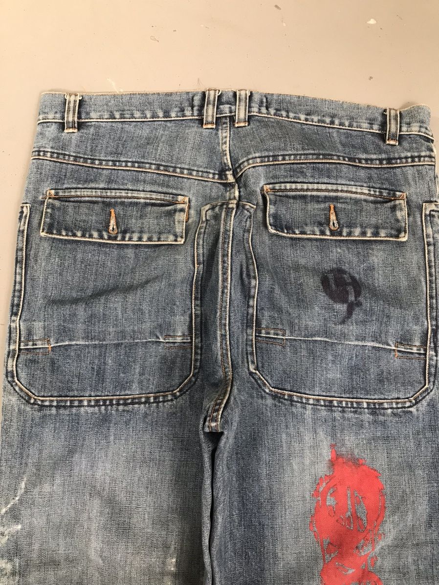 JNCO × Vintage Vintage spot gang denim Size US 37 - 13 Thumbnail