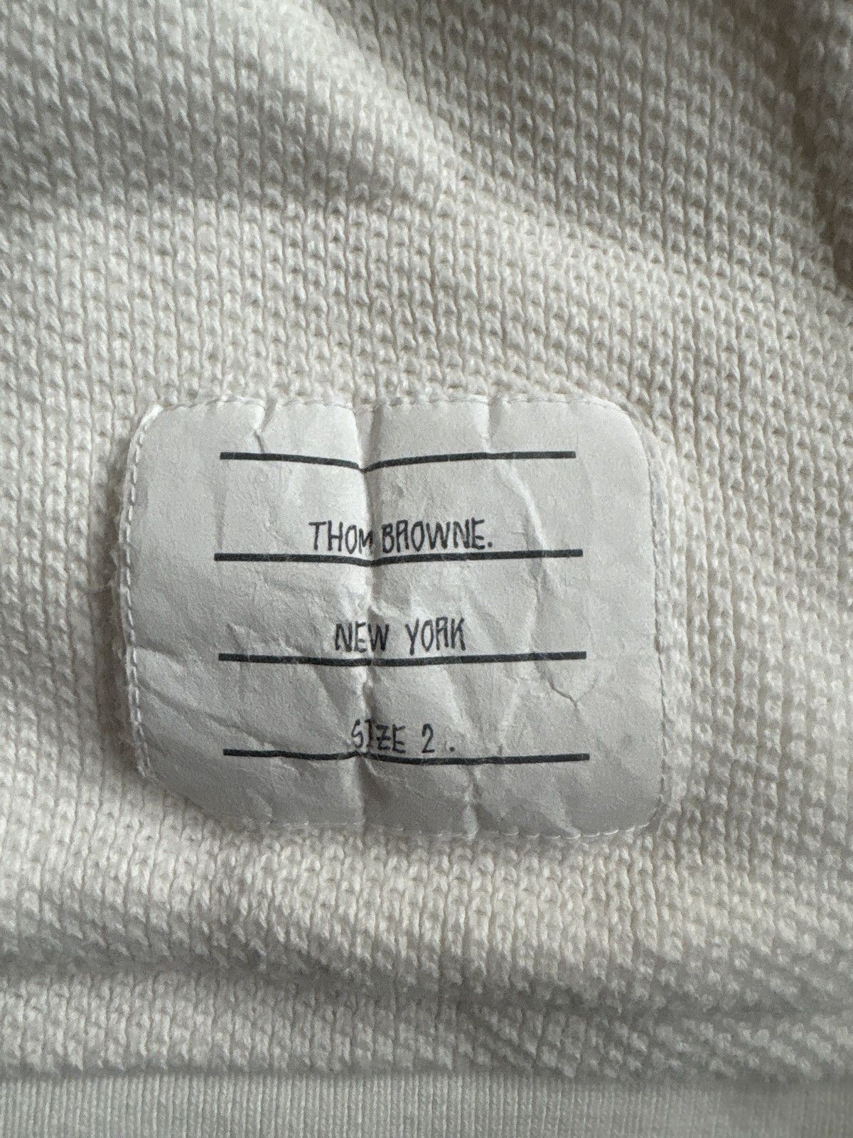 Thom Browne Thom browne , new york, size 2, shell/tissu, original hoodie Size US S / EU 44-46 / 1 - 5 Thumbnail