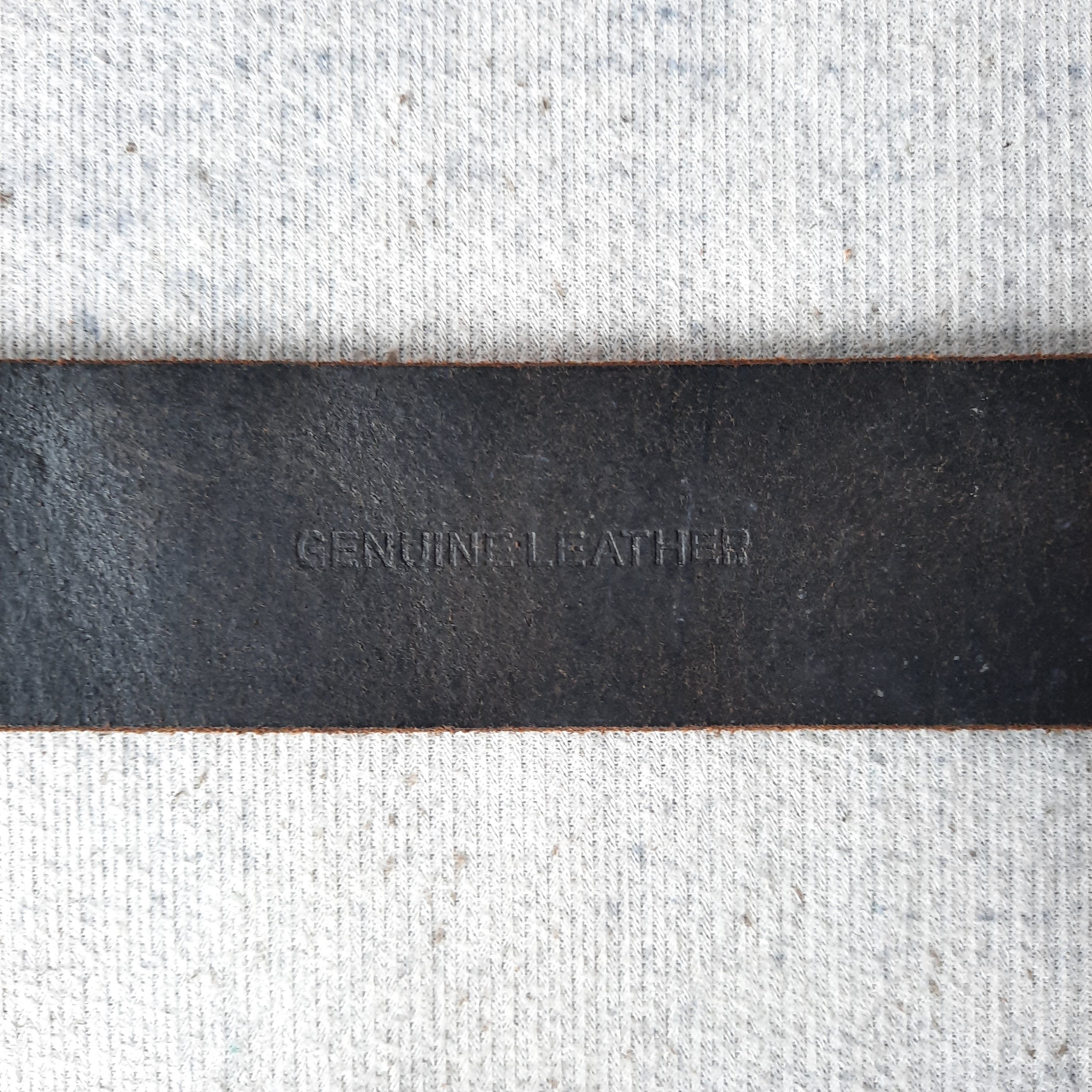 Japanese Brand 💥 Vintage garrison emboss cowboy style leather belt Size ONE SIZE - 5 Thumbnail