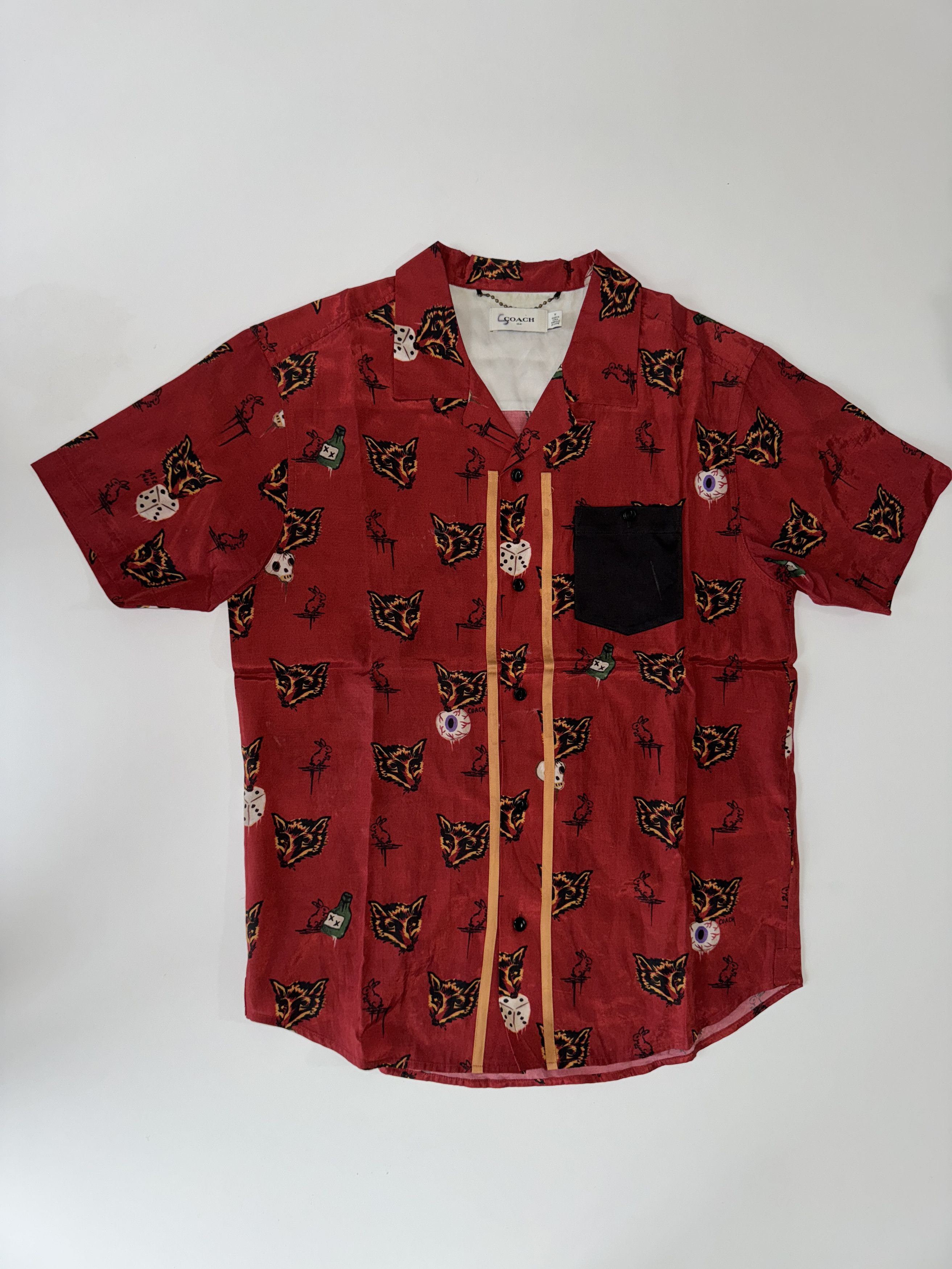 Coach Coach SS17 Limited Ed Runway Baseman Collab Shirt Size US M / EU 48-50 / 2 - 1 Thumbnail