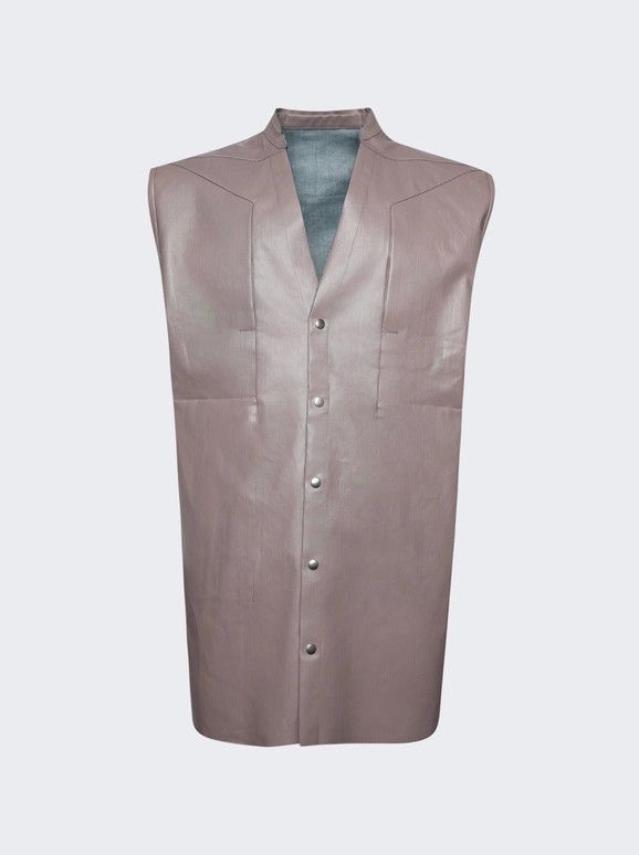 Rick Owens o1mle0226 Strobe Jumbo Cut Out Outershirt in Pink Size US L / EU 52-54 / 3 - 1 Thumbnail