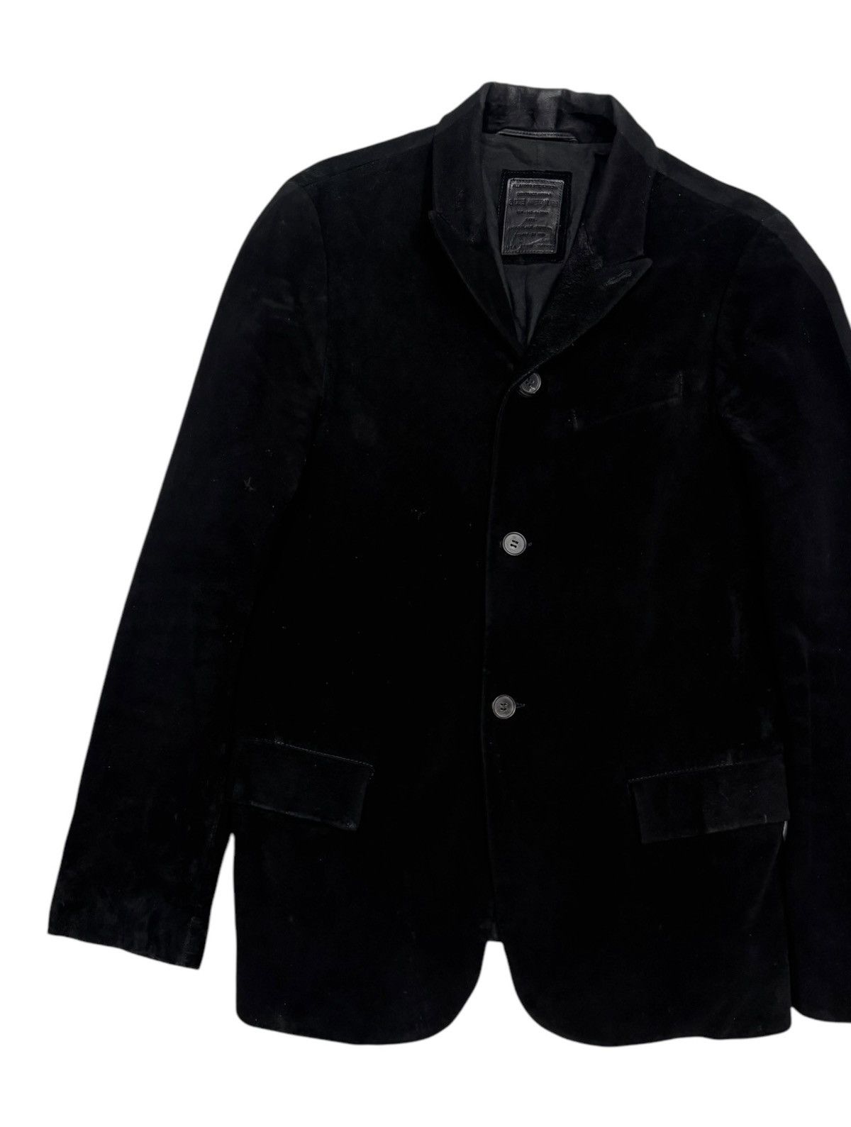 Allsaints 🔥ALLSAINTS SPITALFIELDS COWHIDE LEATHER JACKET BLACK Size US M / EU 48-50 / 2 - 6 Thumbnail
