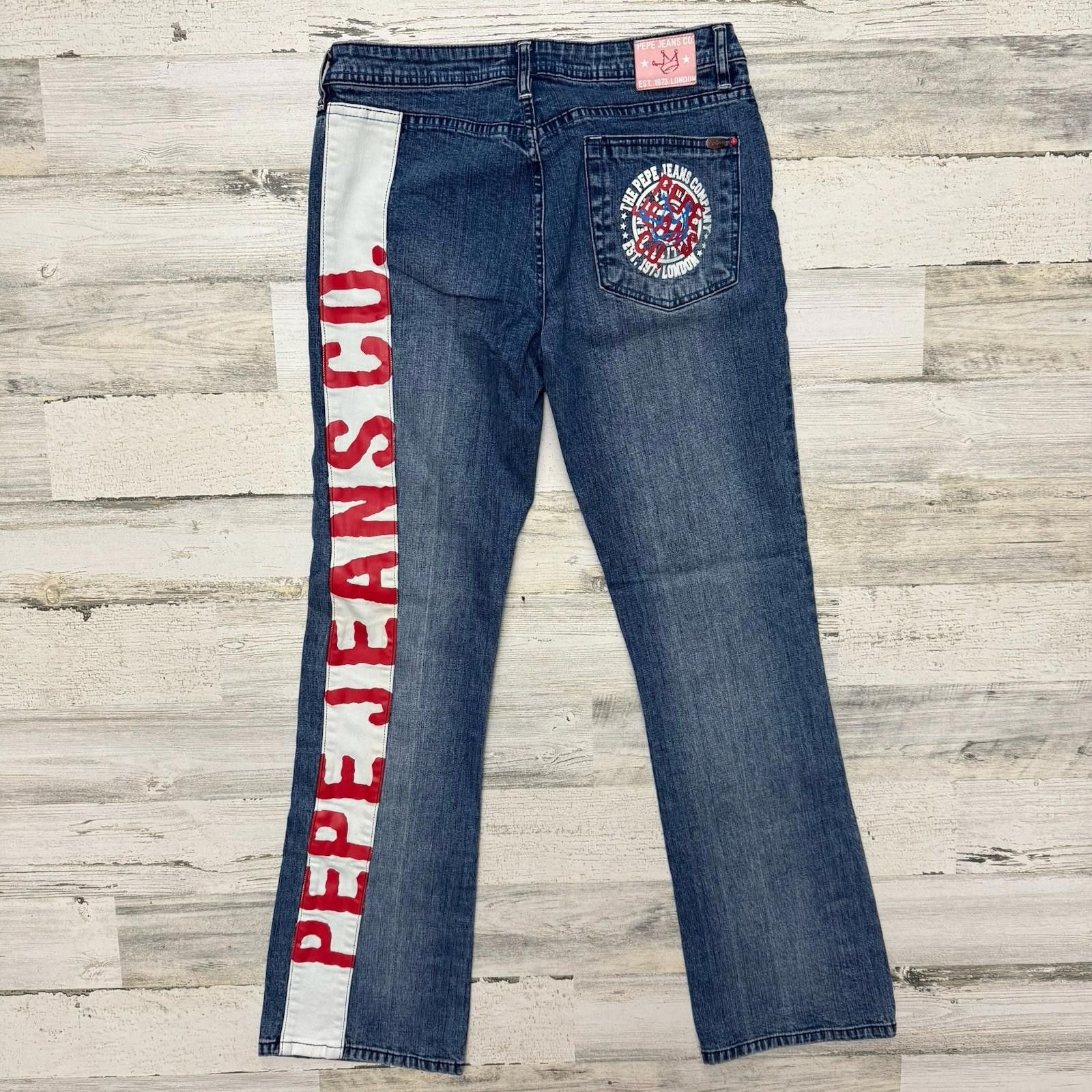 Pepe Jeans Pepe Jeans Big Logo Womens Size 30" / US 8 / IT 44 - 2 Thumbnail