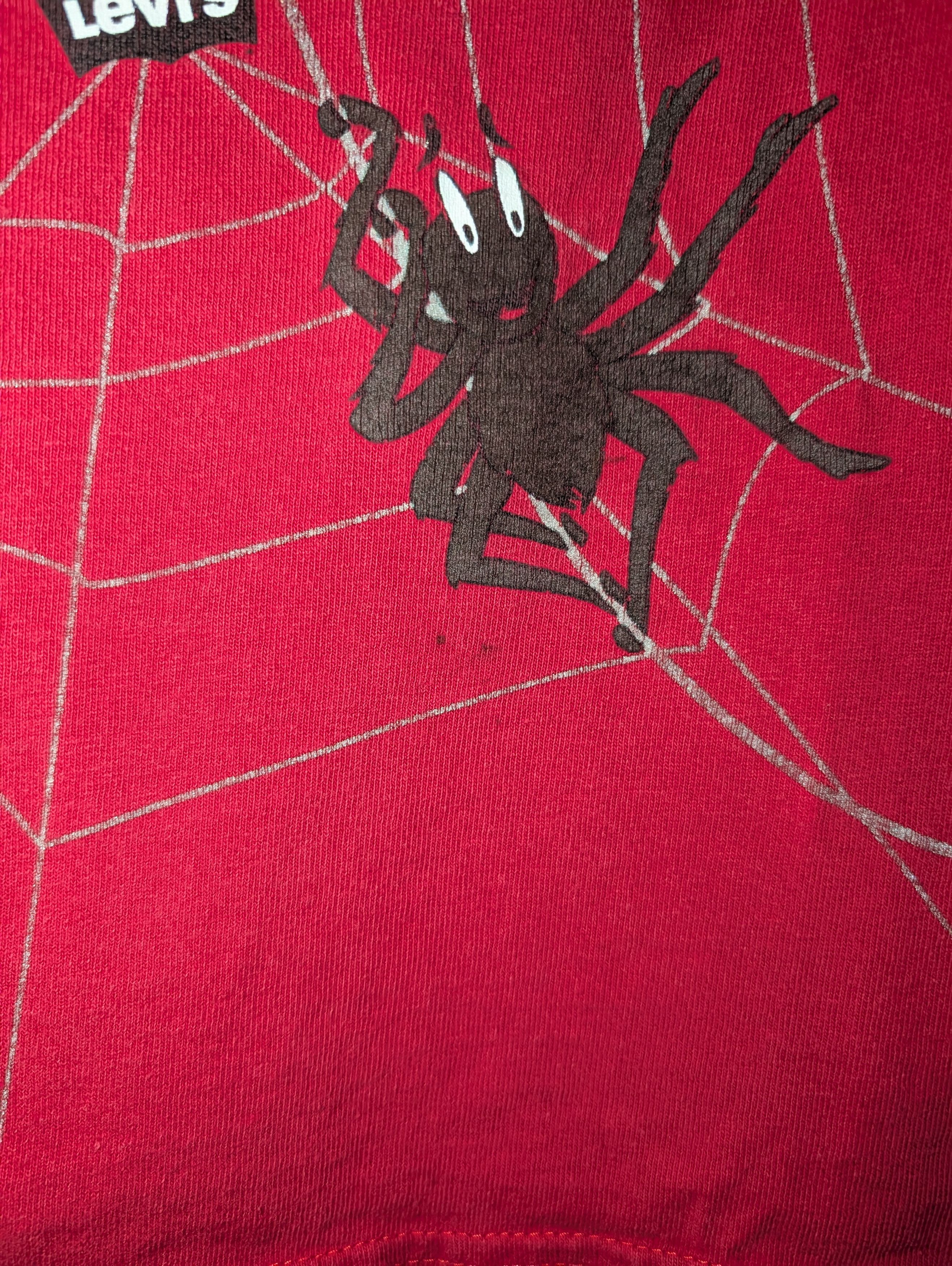 Levi's Vintage 90s Kids Levi’s Spider Web Tee USA Single Stitch 3T Size US M / EU 48-50 / 2 - 4 Thumbnail