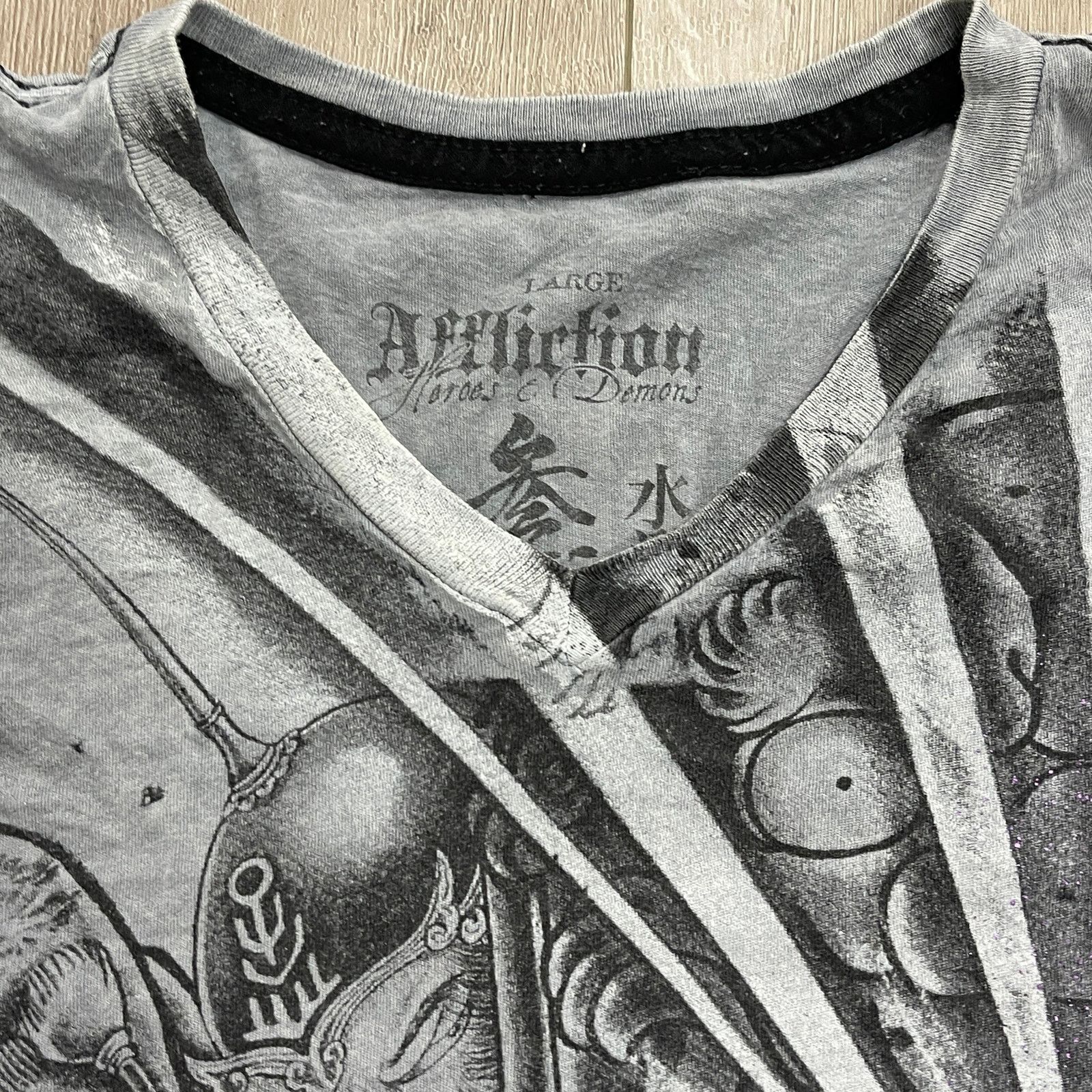Affliction Affliction Heroes & Demons by Horiyoshi III Tee Size Large Size US L / EU 52-54 / 3 - 3 Thumbnail