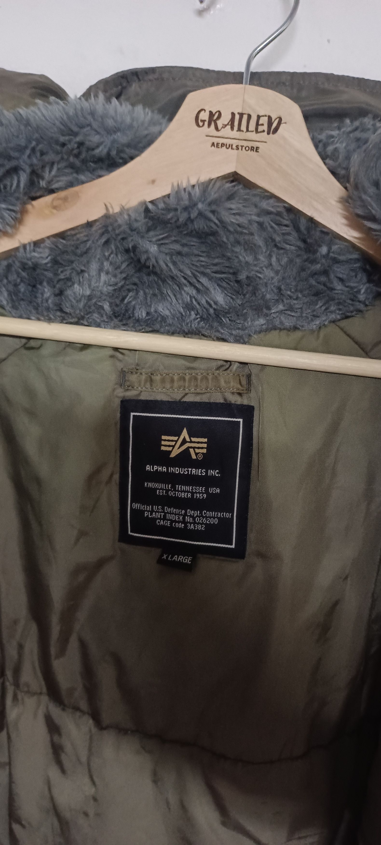 Alpha Industries Vtg Alpha Industries Parka Extreme Cold Weather Type N-3B(N) Size US XL / EU 56 / 4 - 10 Thumbnail