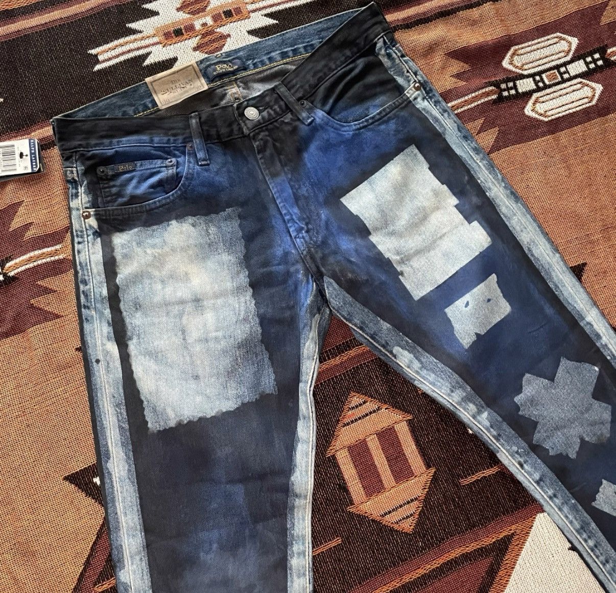 Polo Ralph Lauren Ralph Lauren Polo RL Hand-Painted Jeans K22 Size US 30 / EU 46 - 6 Thumbnail