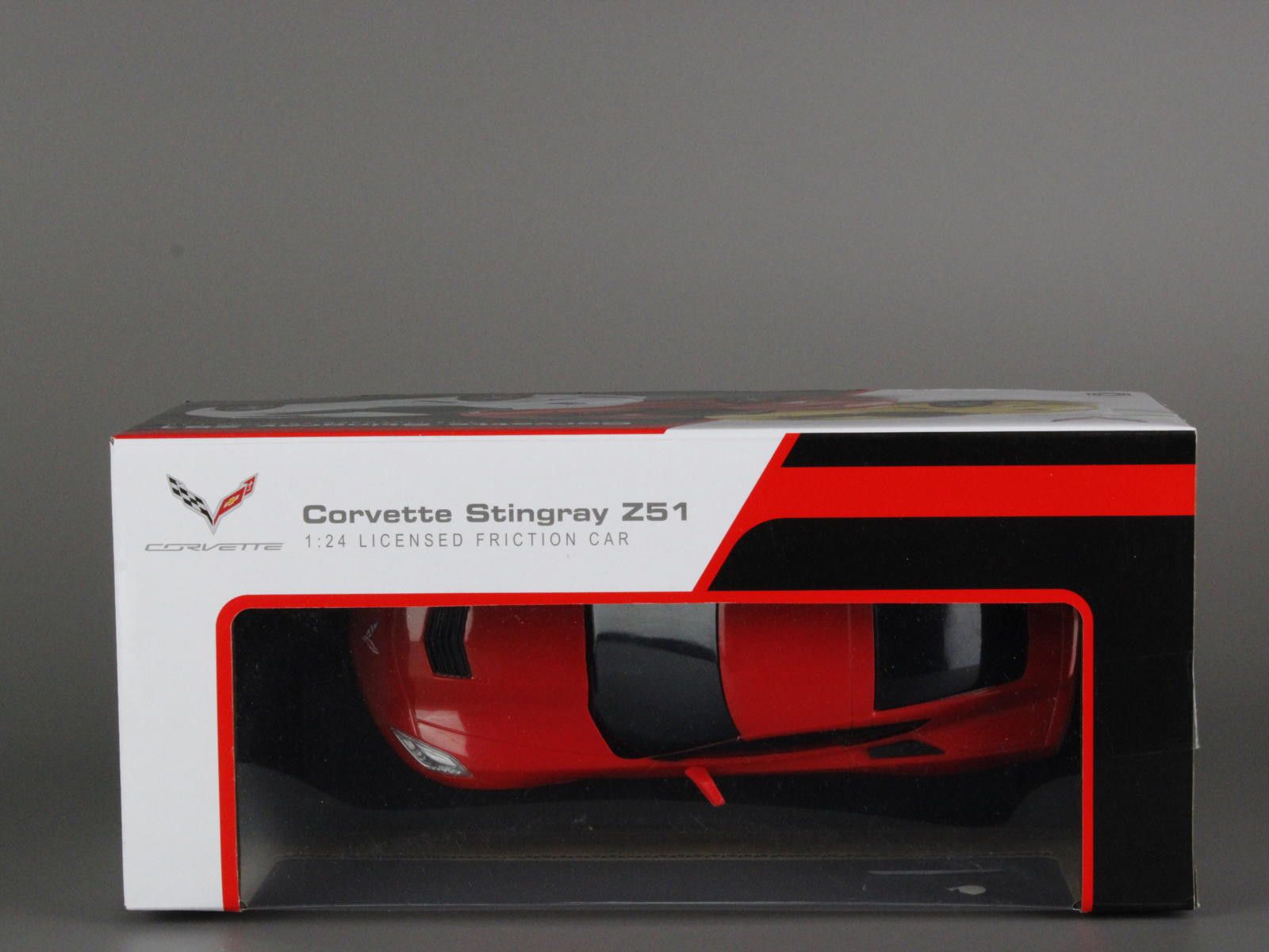 Colette Corvette Stingray Z51 1:24 Licensed Friction Car Model Size ONE SIZE - 2 Thumbnail