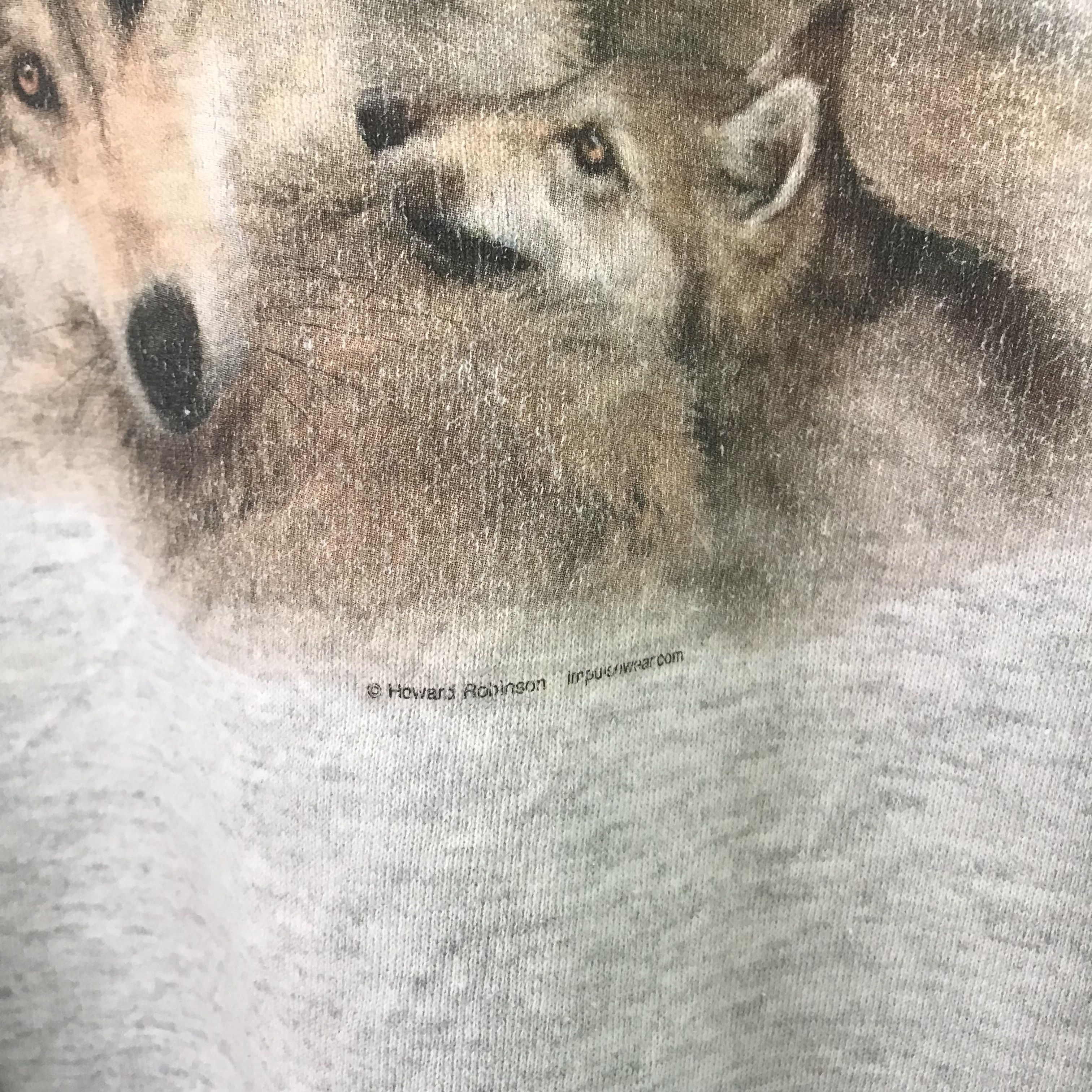 Vintage Vintage The Wolf Hunter Gray Sweatshirt - 664 Size US XL / EU 56 / 4 - 7 Thumbnail