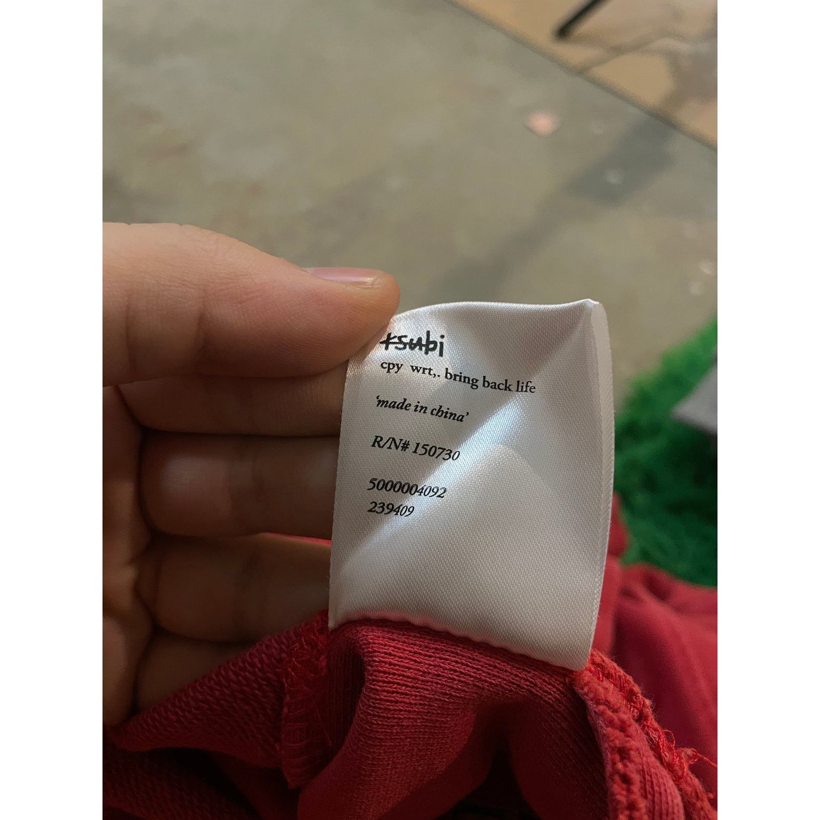 Ksubi Ksubi Crewneck Red Used Medium Size US M / EU 48-50 / 2 - 4 Thumbnail