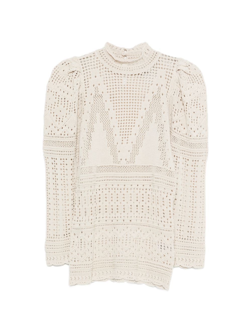 Isabel Marant DAHARA COTTON BLEND TOP Size XS / US 0-2 / IT 36-38 - 1 Thumbnail