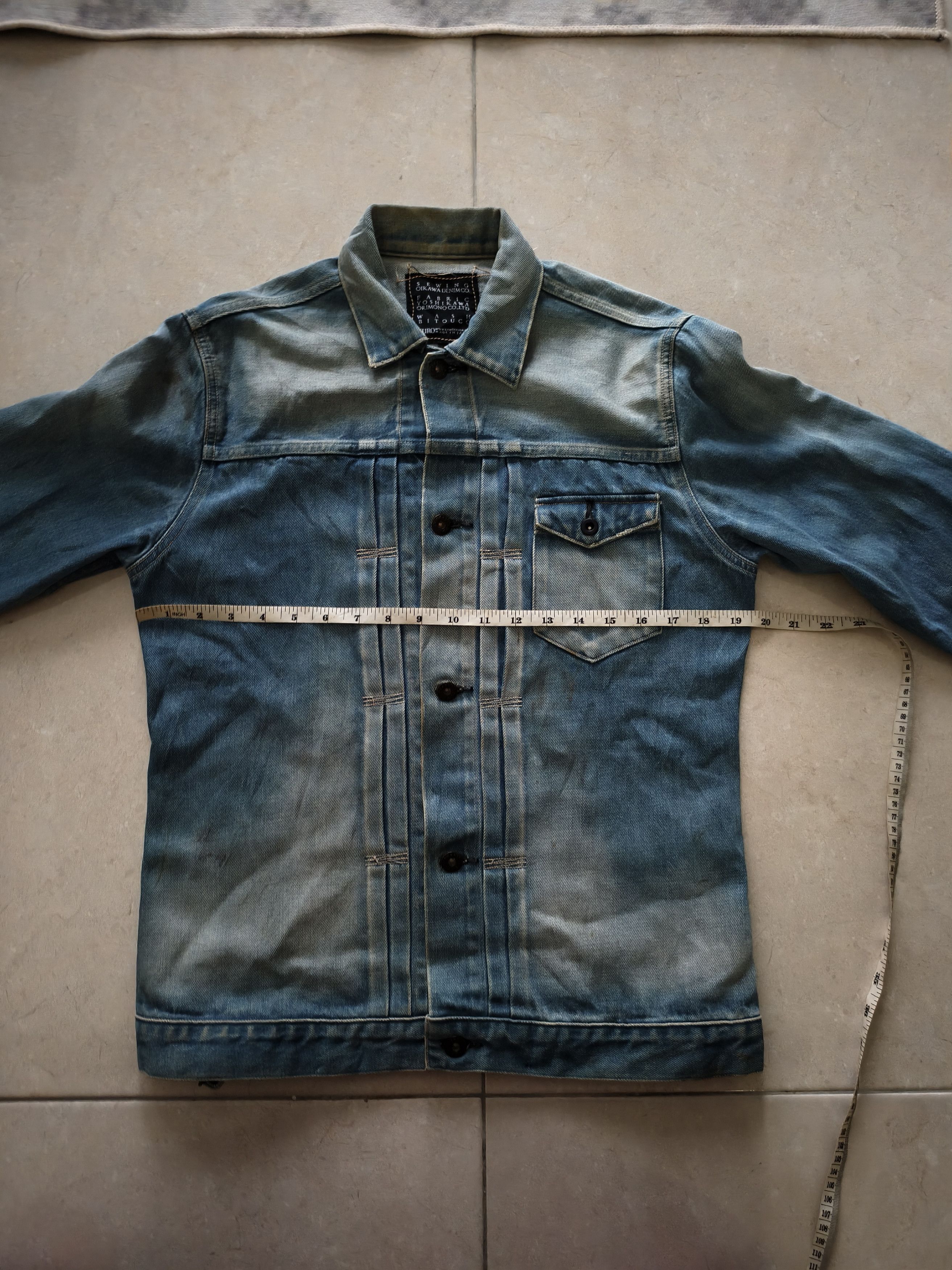 Japanese Brand × KURO 🔥STEALS🔥Very Rare KURO Denim Type 1 Denim Jacket Size US S / EU 44-46 / 1 - 9 Thumbnail