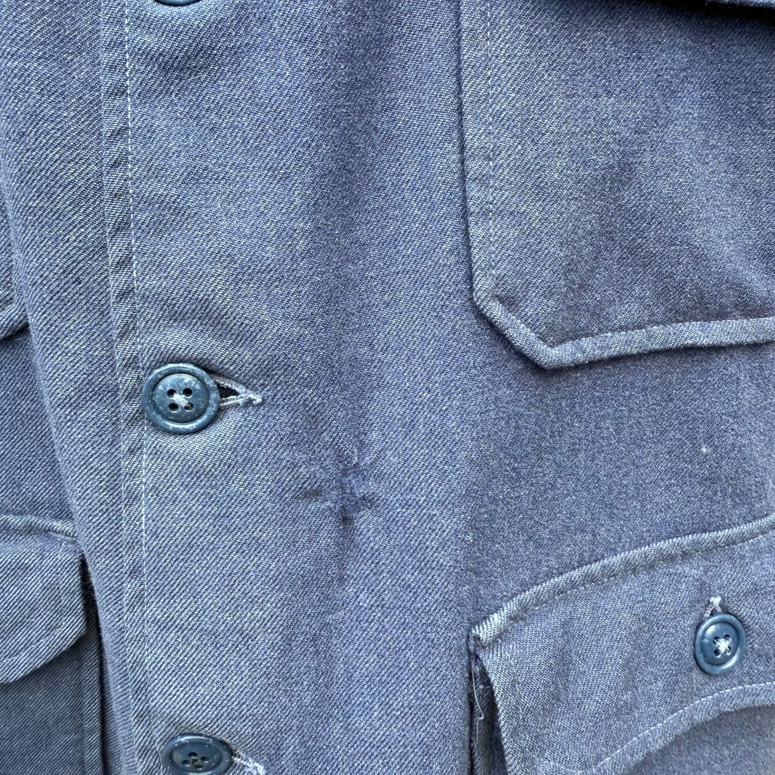Vintage 50's USAF Military Heavy Flying Shirt A-1A Jacket Size US M / EU 48-50 / 2 - 7 Thumbnail
