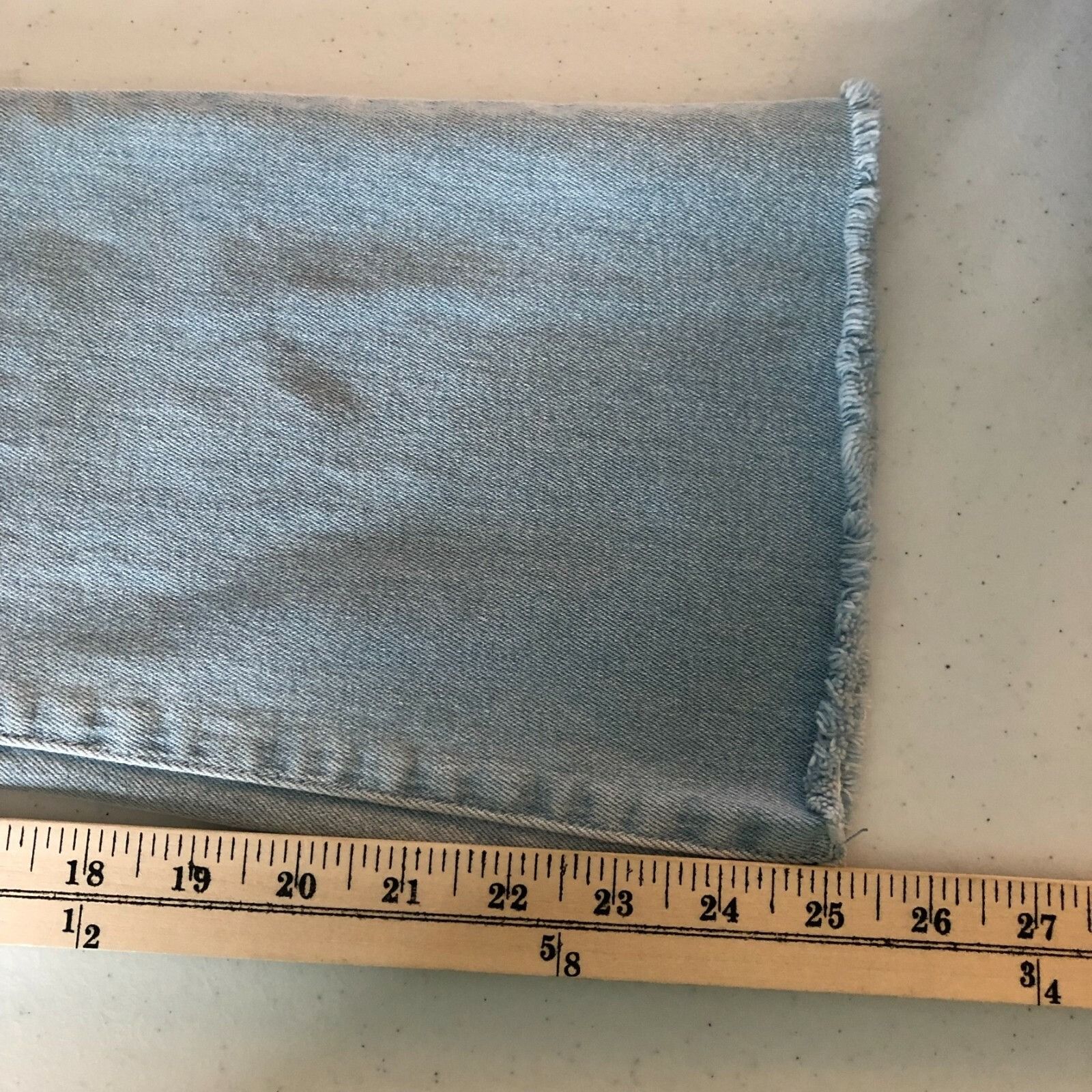 BLANKNYC BlankNYC Womens Jeans The Varick Cropped Kick Flare Raw Hem Size 29" - 8 Thumbnail
