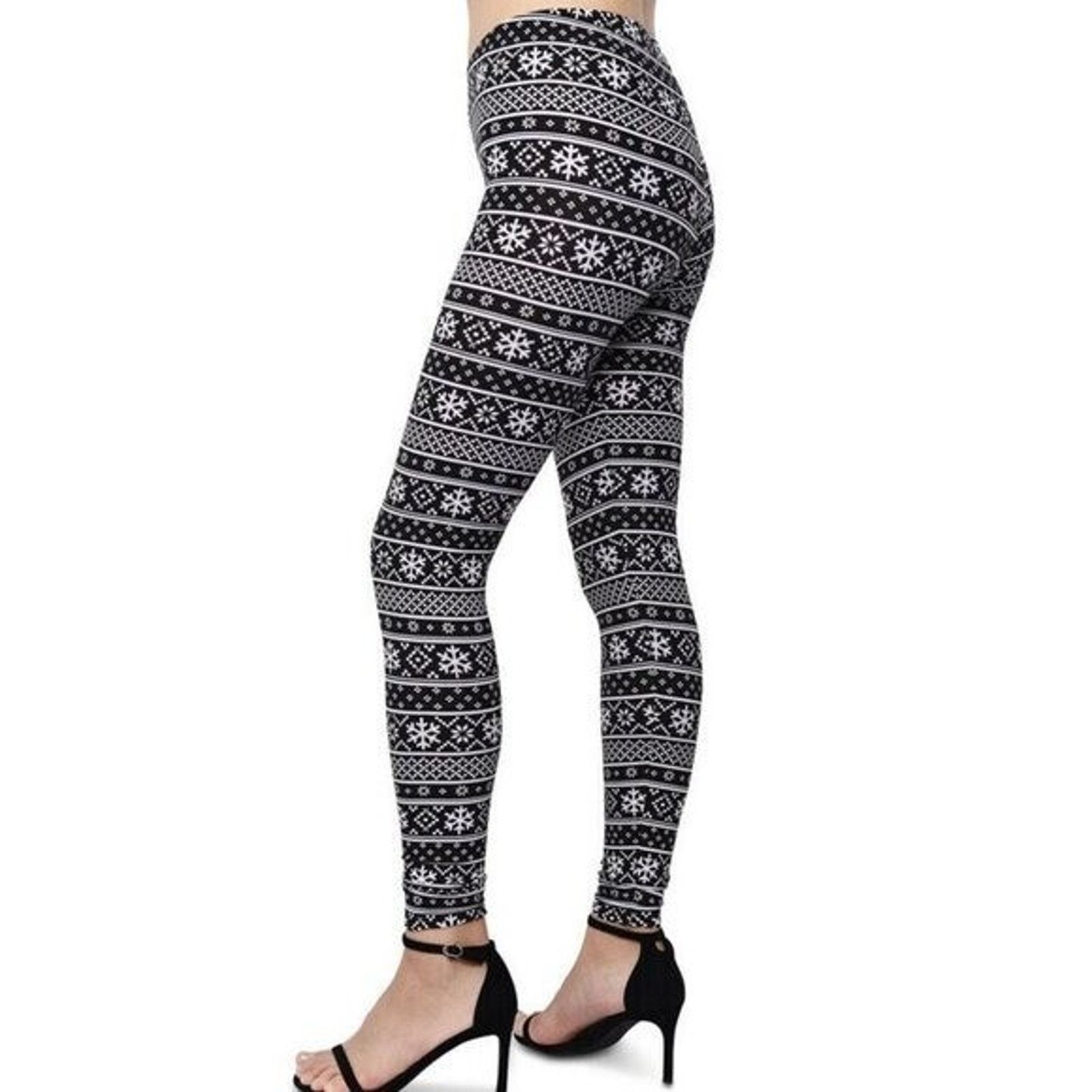 Planet Hollywood planet gold leggings holiday Christmas size S A000380 Size 23" - 3 Thumbnail