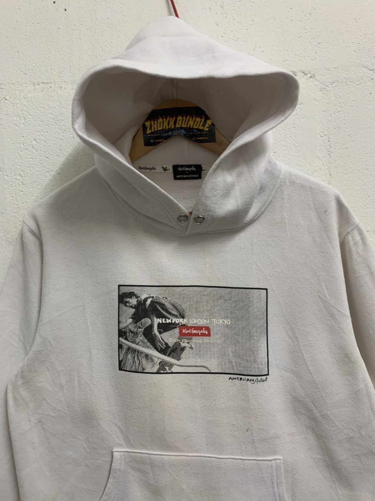 Japanese Brand Mark Gonzales X Antiqulothes Sweatshirt Hoodie Size US M / EU 48-50 / 2 - 2 Thumbnail