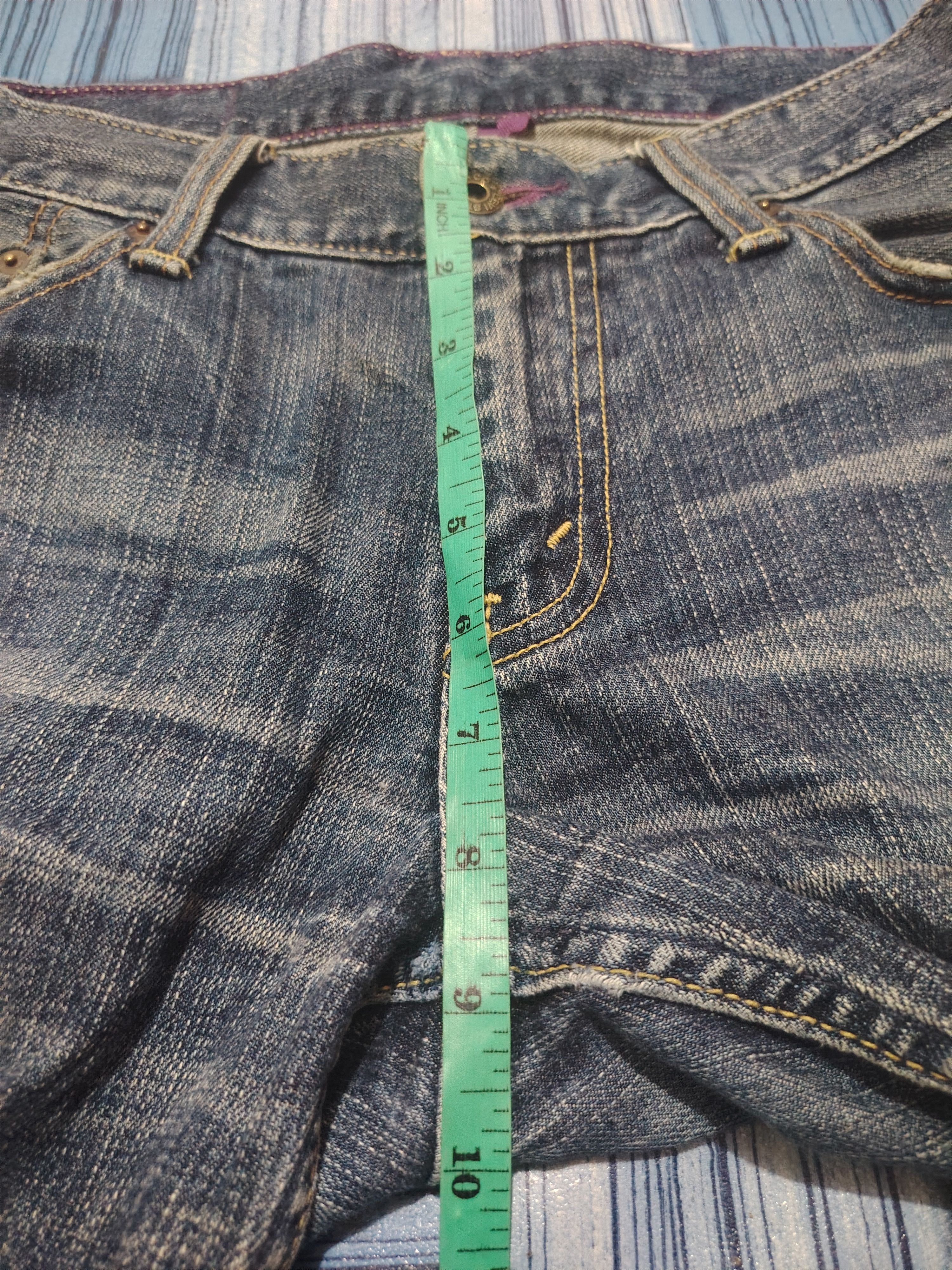 Levi's Vtg Levis 502 purple stitch Button V11 Size US 30 / EU 46 - 25 Thumbnail