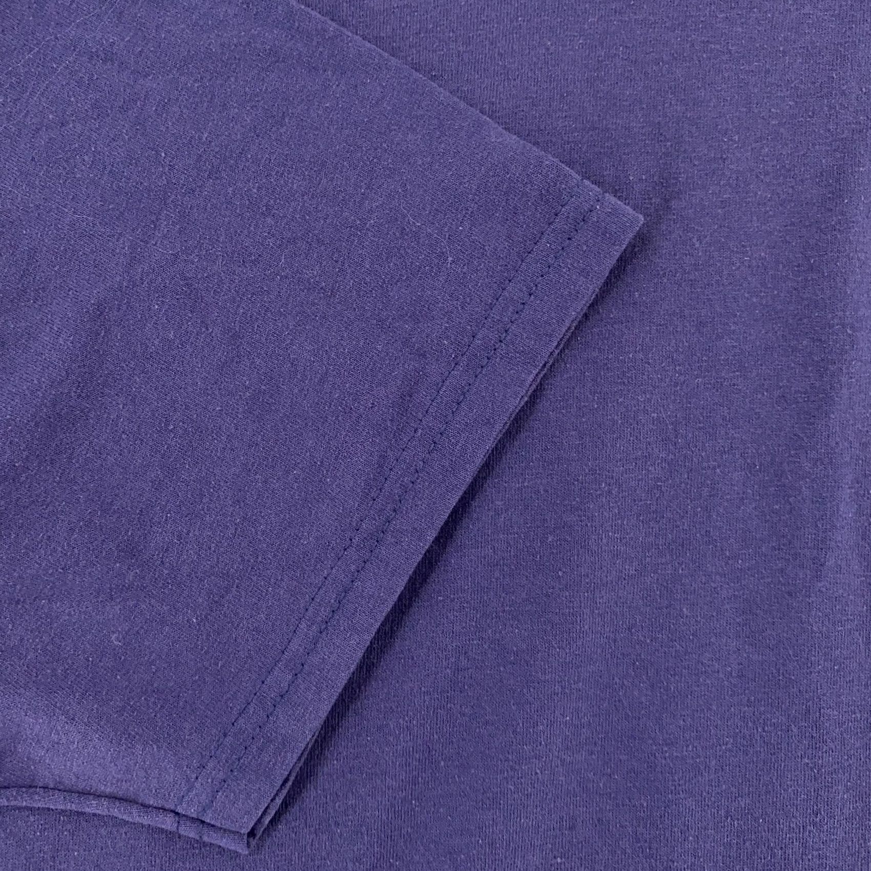 Hanes VINTAGE Hanes Shirt Mens Medium Purple Heavyweight 50/50 Crewneck 90s Size US M / EU 48-50 / 2 - 3 Thumbnail