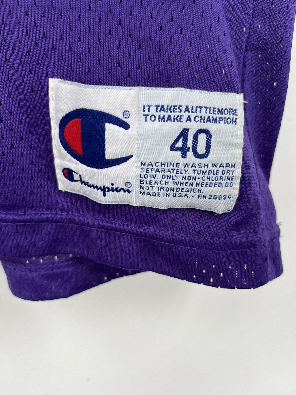 Champion Vtg Peter Boulware Baltimore Ravens Champion Jersey Size US M / EU 48-50 / 2 - 8 Thumbnail