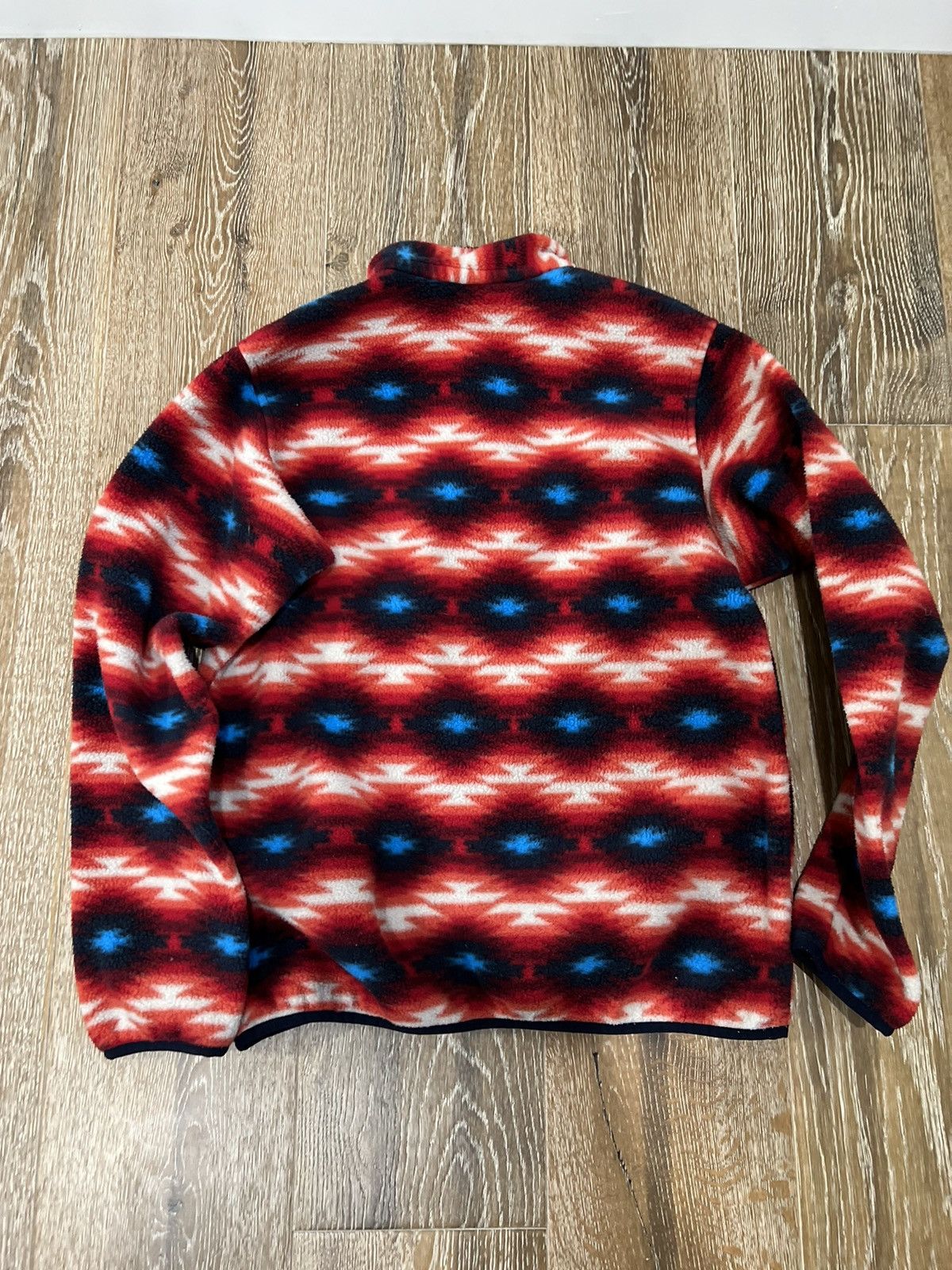 Patagonia Womens Patagonia synchilla pattern fleece jacket Size M / US 6-8 / IT 42-44 - 2 Thumbnail