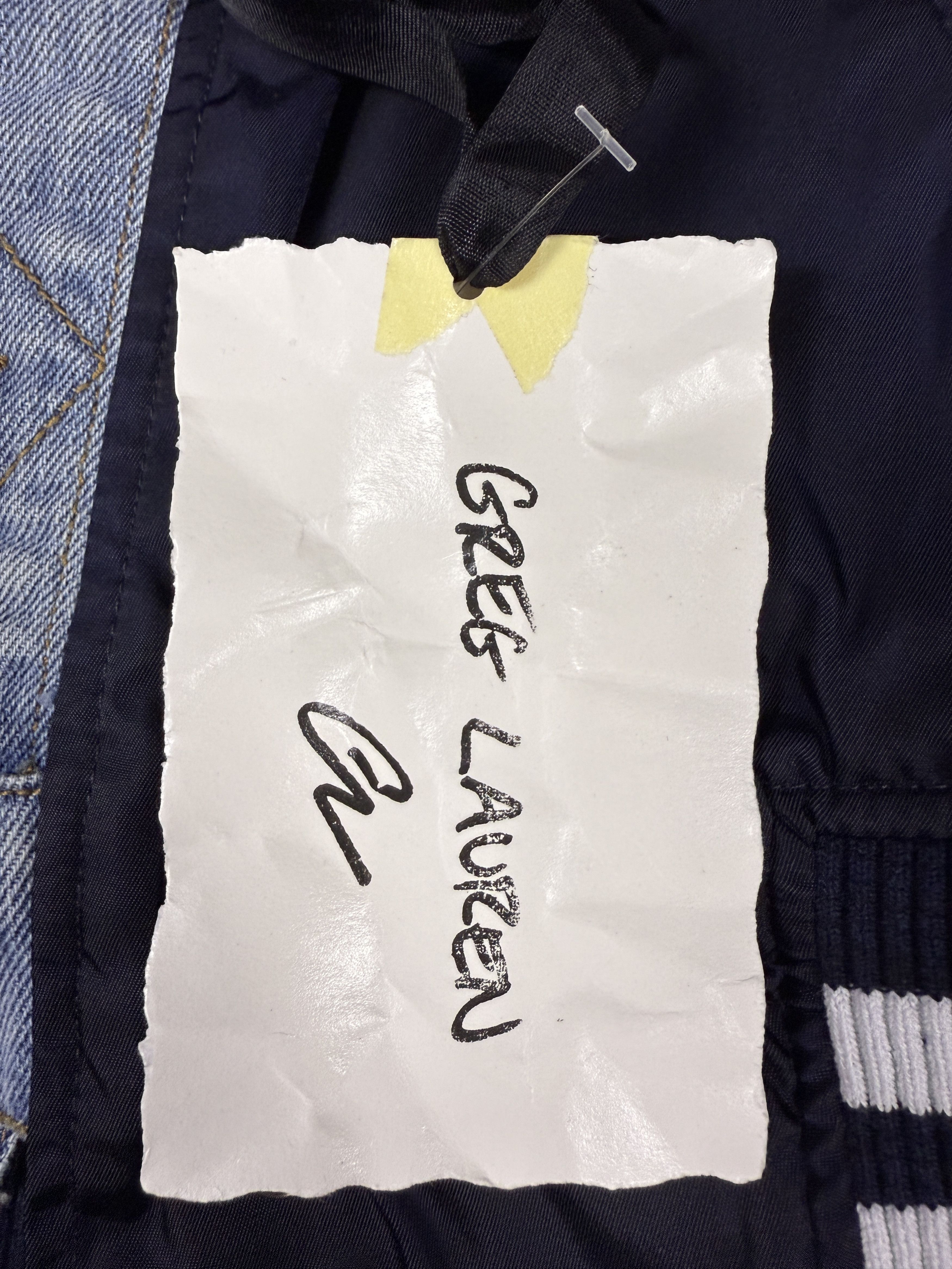 Greg Lauren $1475 Greg Lauren Trucker Front Satin Varsity Jacket Size US M / EU 48-50 / 2 - 6 Thumbnail