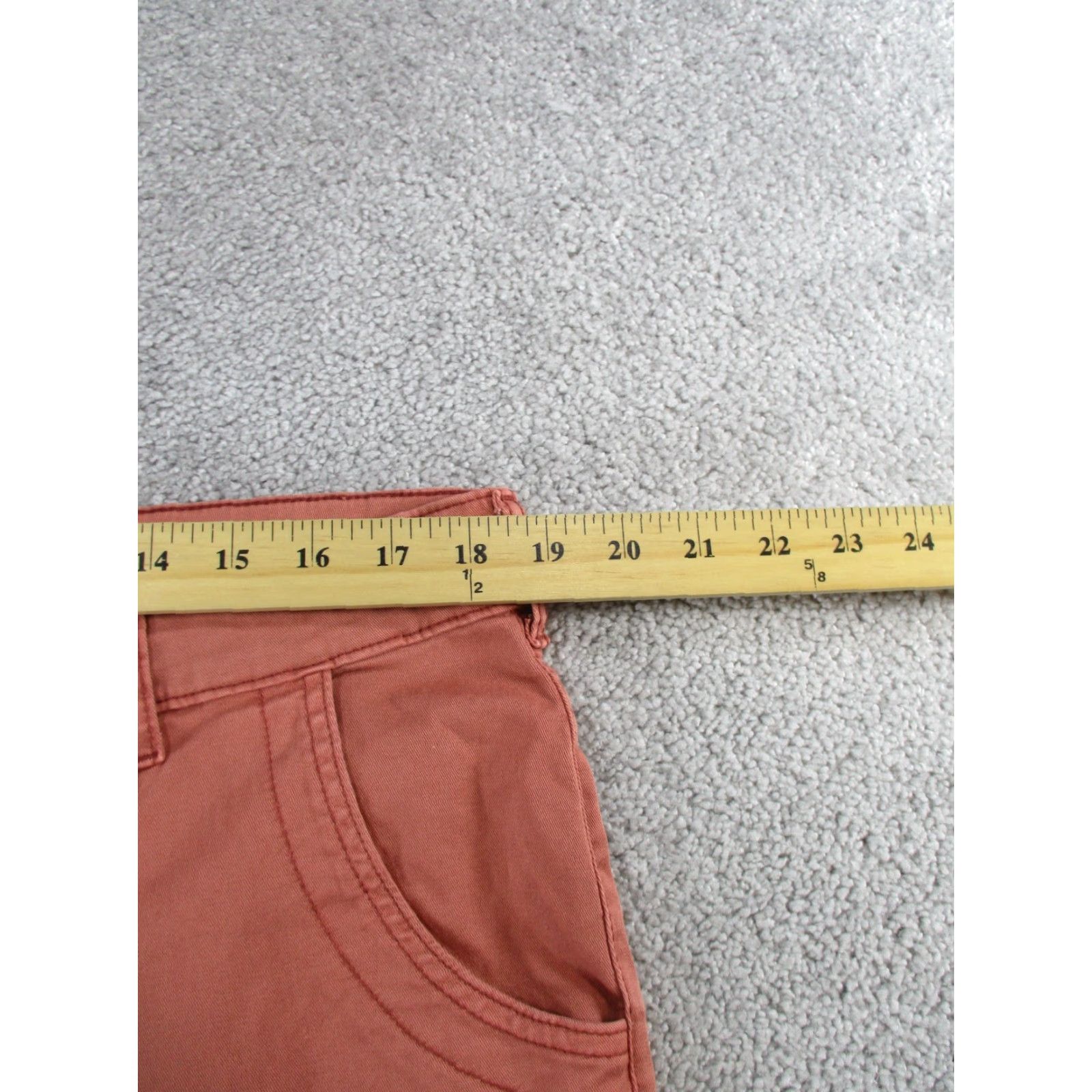 Vintage VINTAGE Pilcro Pants Womens Regular Size 33 Red Cotton Twill Slim Fit Chino Tapered Womens Size 24" / US 00 / IT 34 - 7 Thumbnail