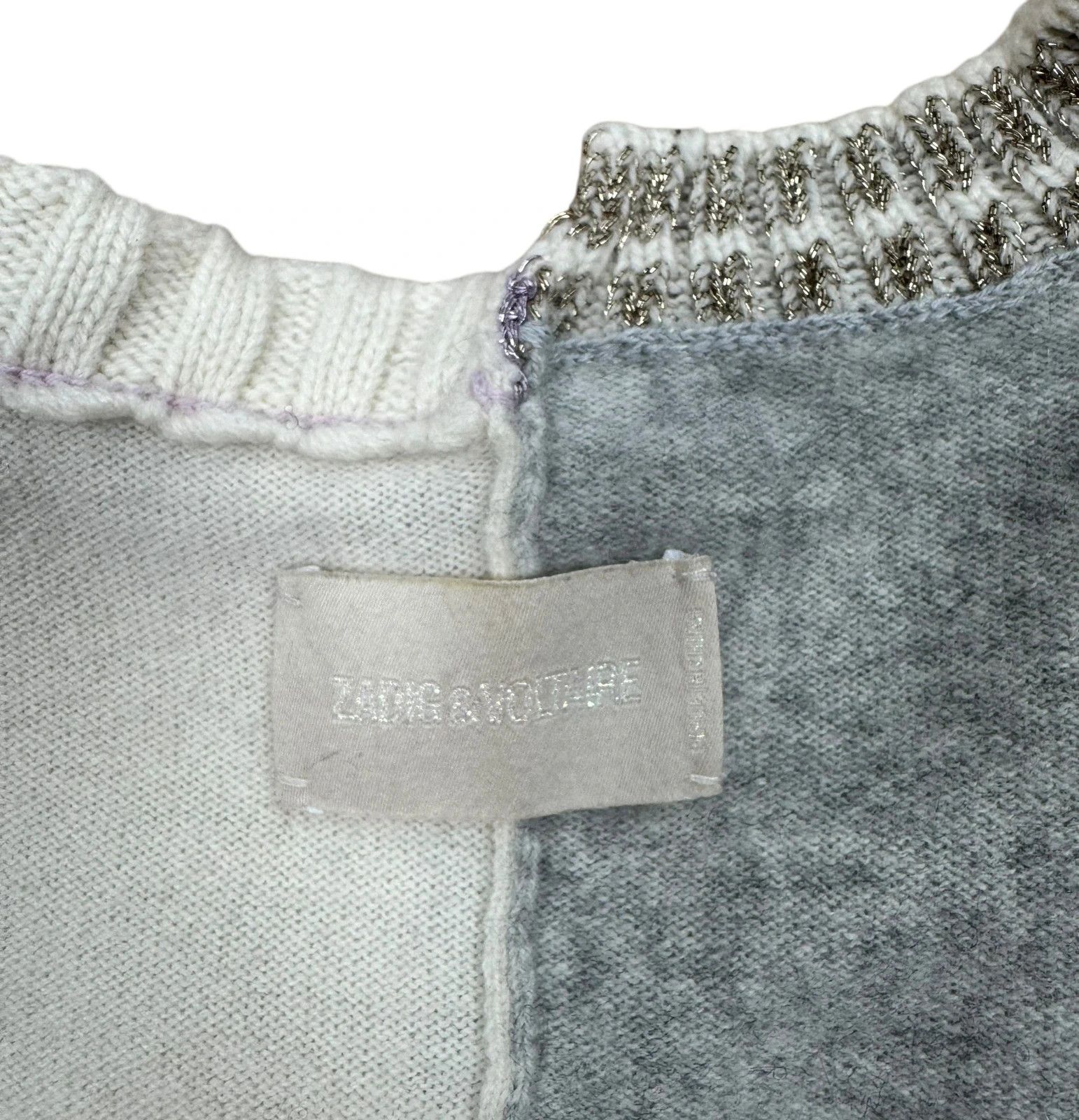 Zadig & Voltaire Zadig &Voltaire Wool Cashmere Pullover Deconstructed size XS Size XS / US 0-2 / IT 36-38 - 12 Thumbnail