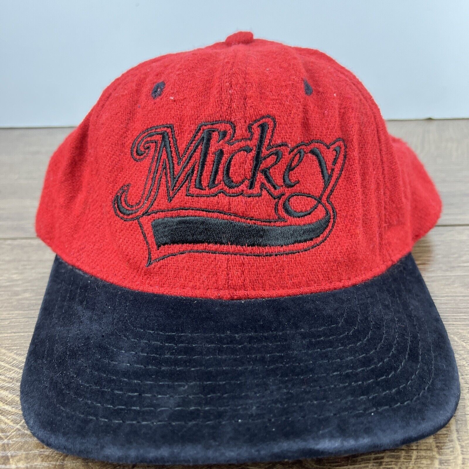 Other Mickey Mouse Hat Mickey Red Cap Red Hat Adjustable Adult Siz Size ONE SIZE - 6 Thumbnail