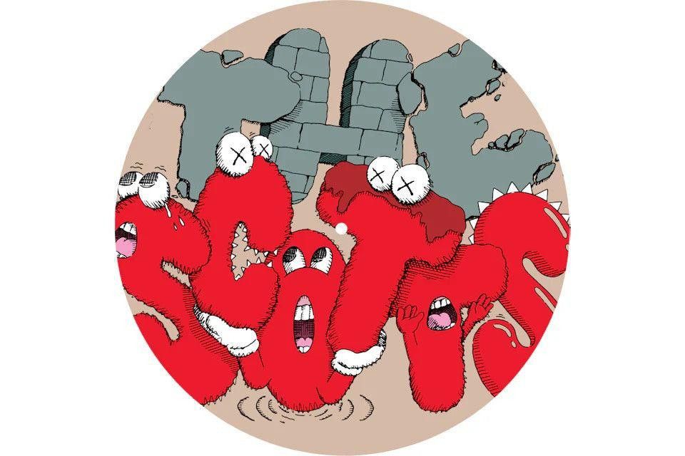 Travis Scott Travis Scott x KAWS The Scotts Picture Disk Set Size ONE SIZE - 2 Thumbnail