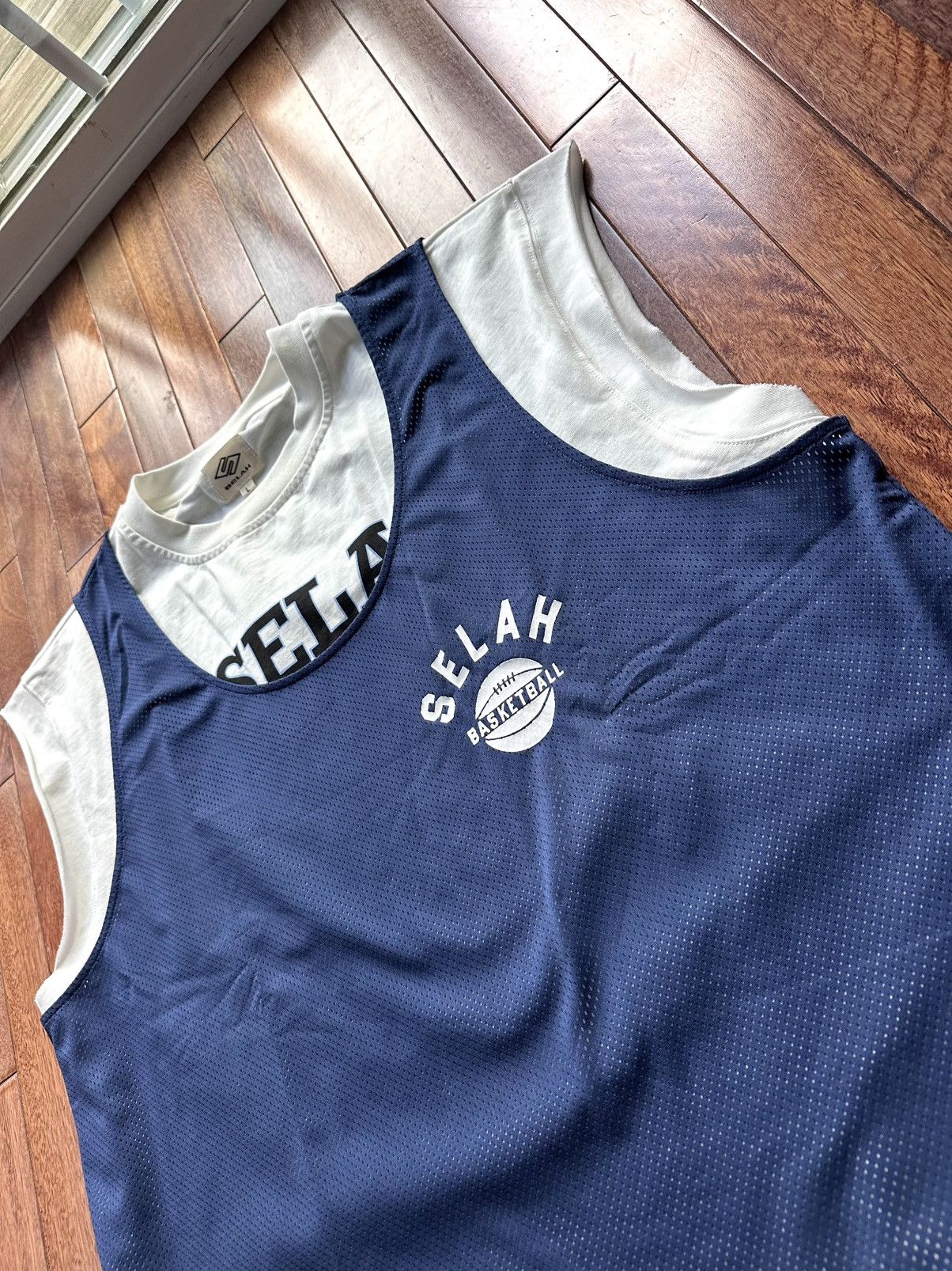 Other SELAH BASKETBALL" PRACTICE JERSEY CUT OFF TEE - large Size US L / EU 52-54 / 3 - 3 Thumbnail