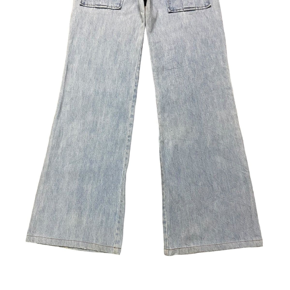 Chloe Denim Flare Jeans Bleu Delave