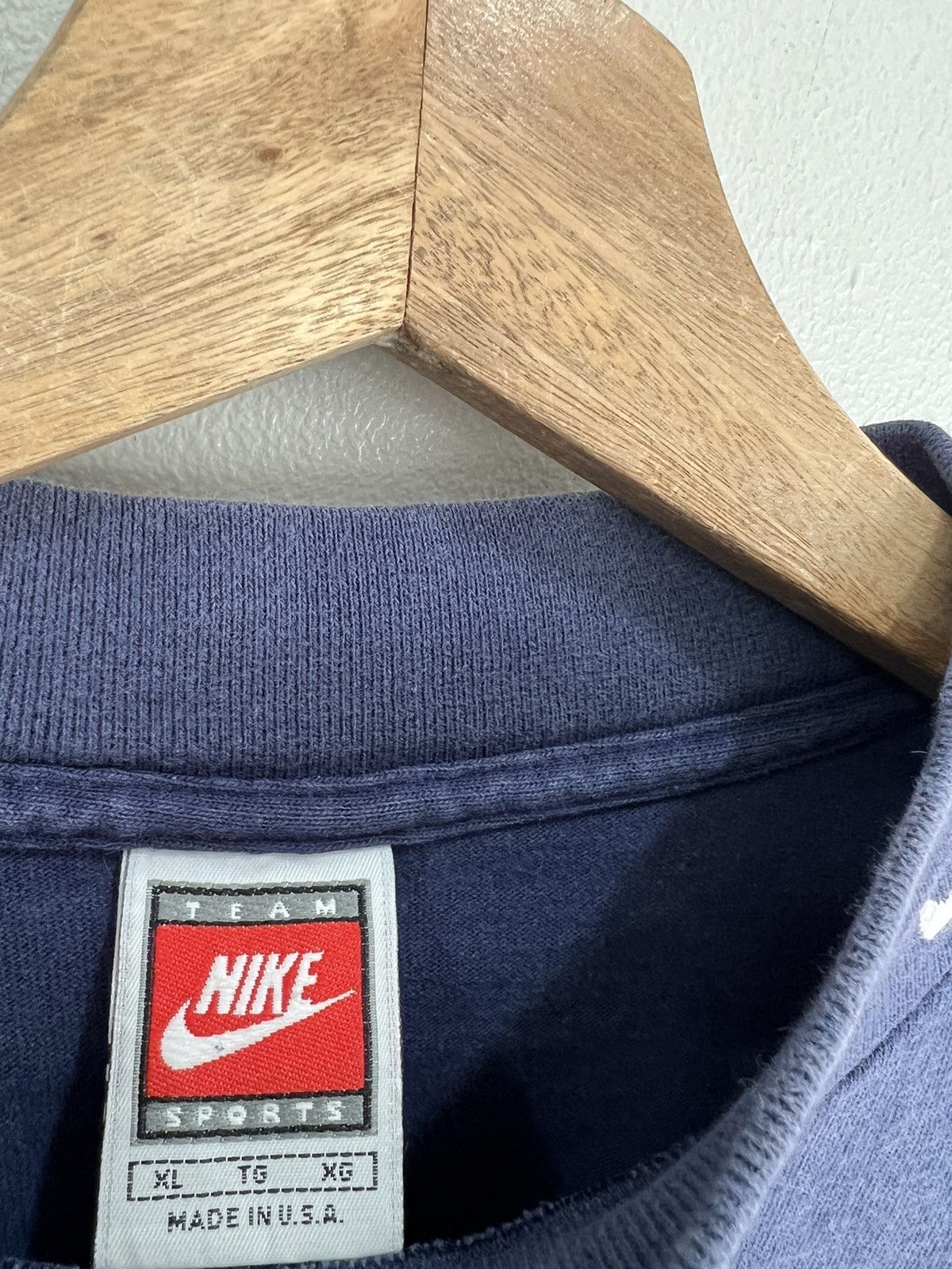 Nike Vintage Nike Psu Mock Neck Shirt Longsleeve Size US XL / EU 56 / 4 - 3 Thumbnail