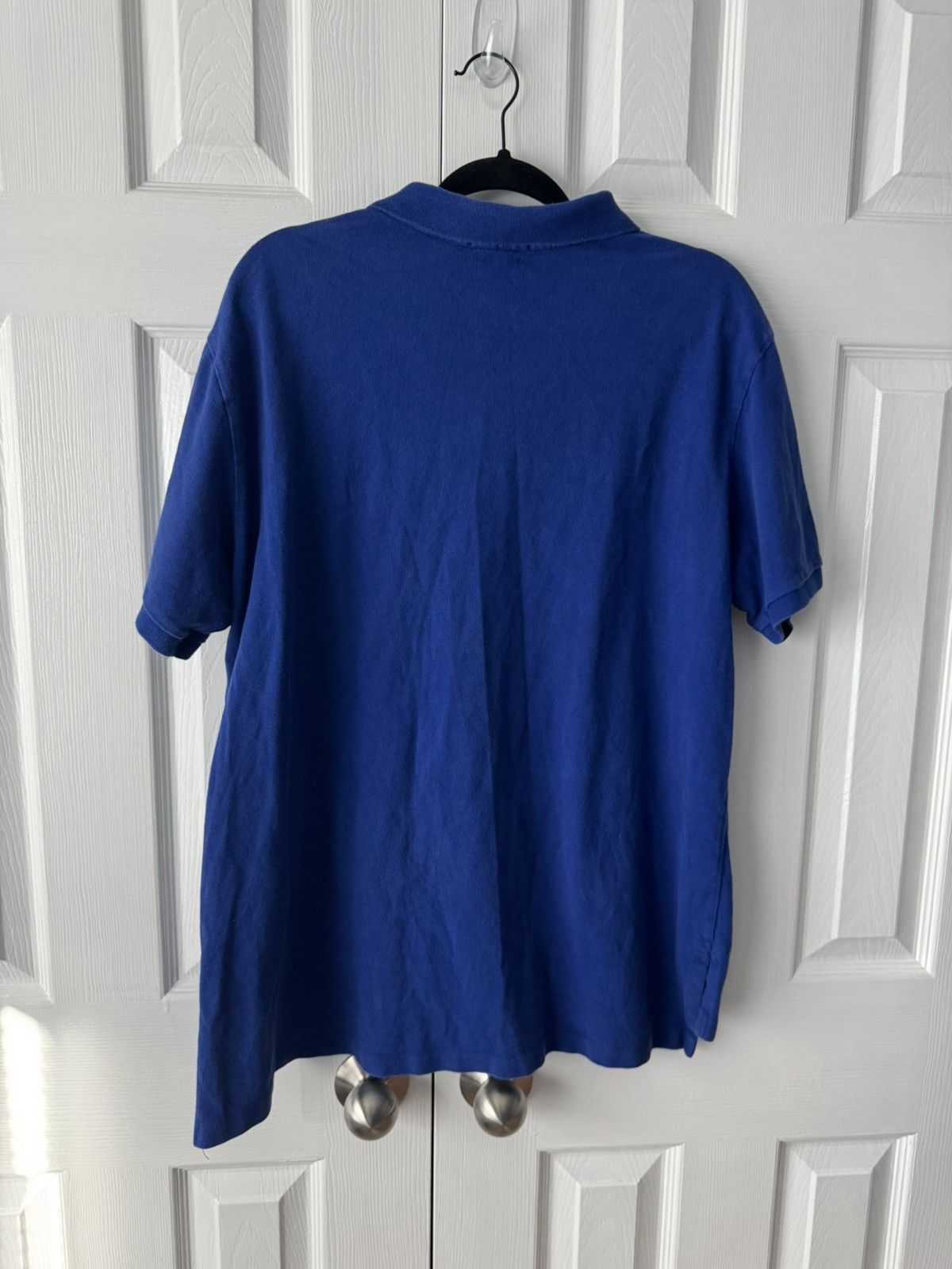 Polo Ralph Lauren Polo by Ralph Lauren Men's Blue Polo Shirt Yellow Pony Logo Size US XXL / EU 58 / 5 - 3 Thumbnail