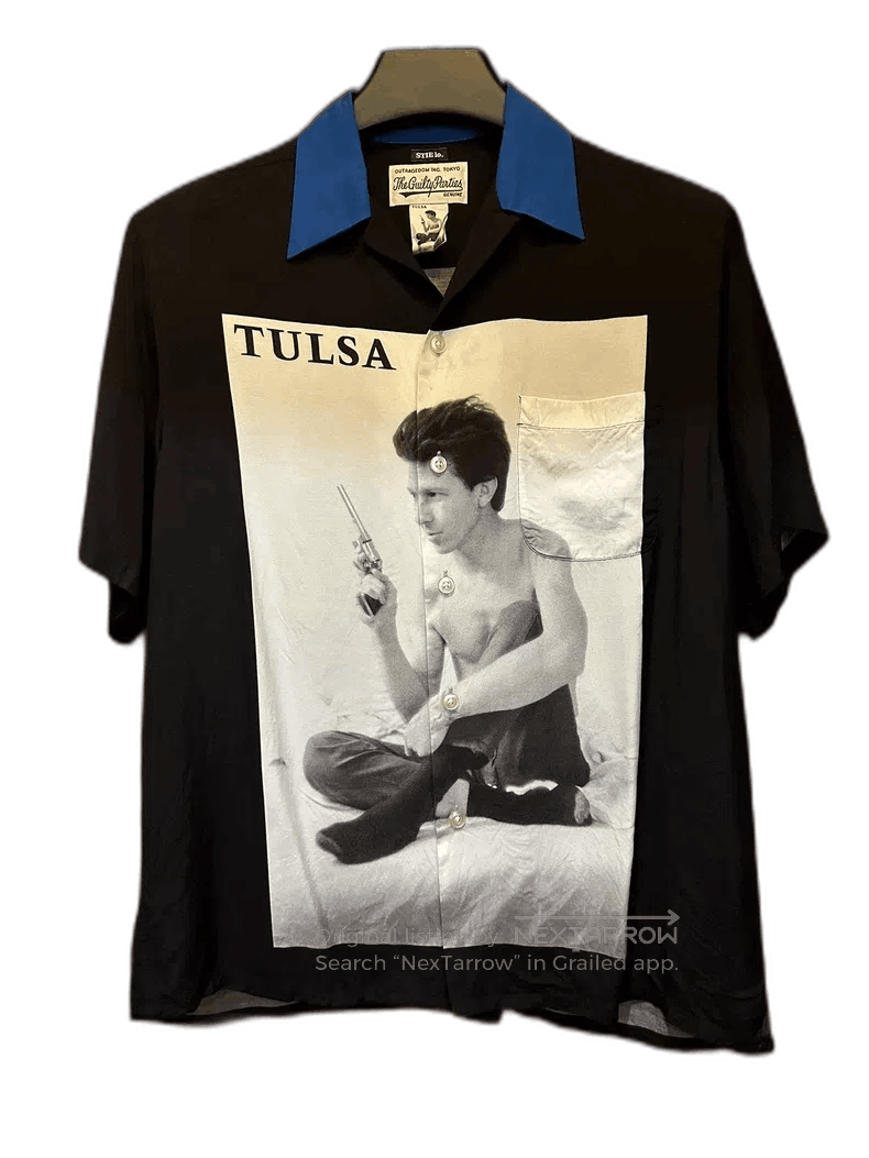 Vintage Wacko Maria Larry Clark Tulsa Shirt Size US S / EU 44-46 / 1 - 1 Thumbnail
