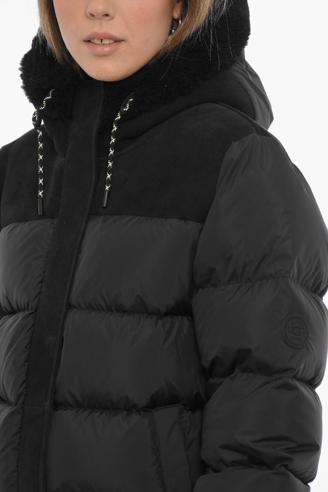 Ugg og1mm0824 Shasta Down Jacket in Black Size M / US 6-8 / IT 42-44 - 3 Thumbnail
