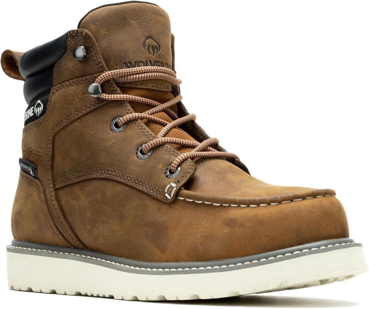 Wolverine Wolverine Mens Trade Wedge Waterproof Construction Boot Size US 8.5 / EU 41-42 - 4 Thumbnail