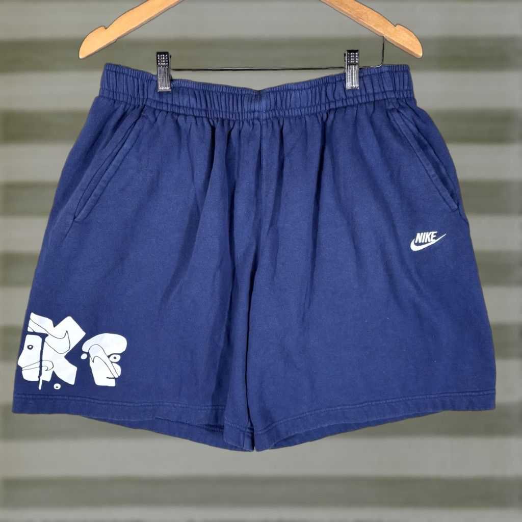 Nike Nike Men's Sportswear Club Fleece Shorts XL Standard Fit Navy DQ4659-410 Size US 36 / EU 52 - 1 Thumbnail