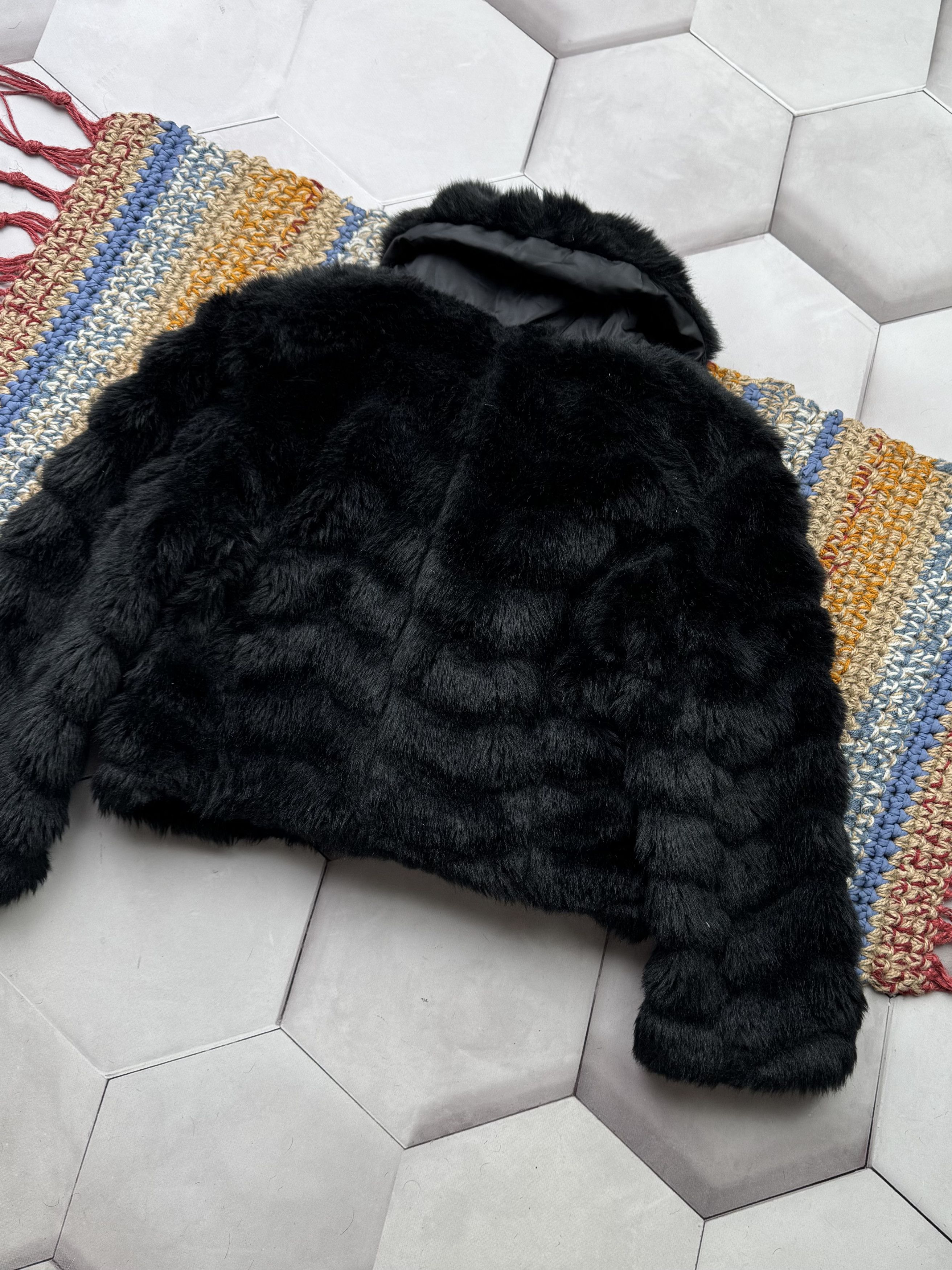 Japanese Brand Vintage Cropped Faux Fur Jacket (E4) Size XS / US 0-2 / IT 36-38 - 8 Thumbnail