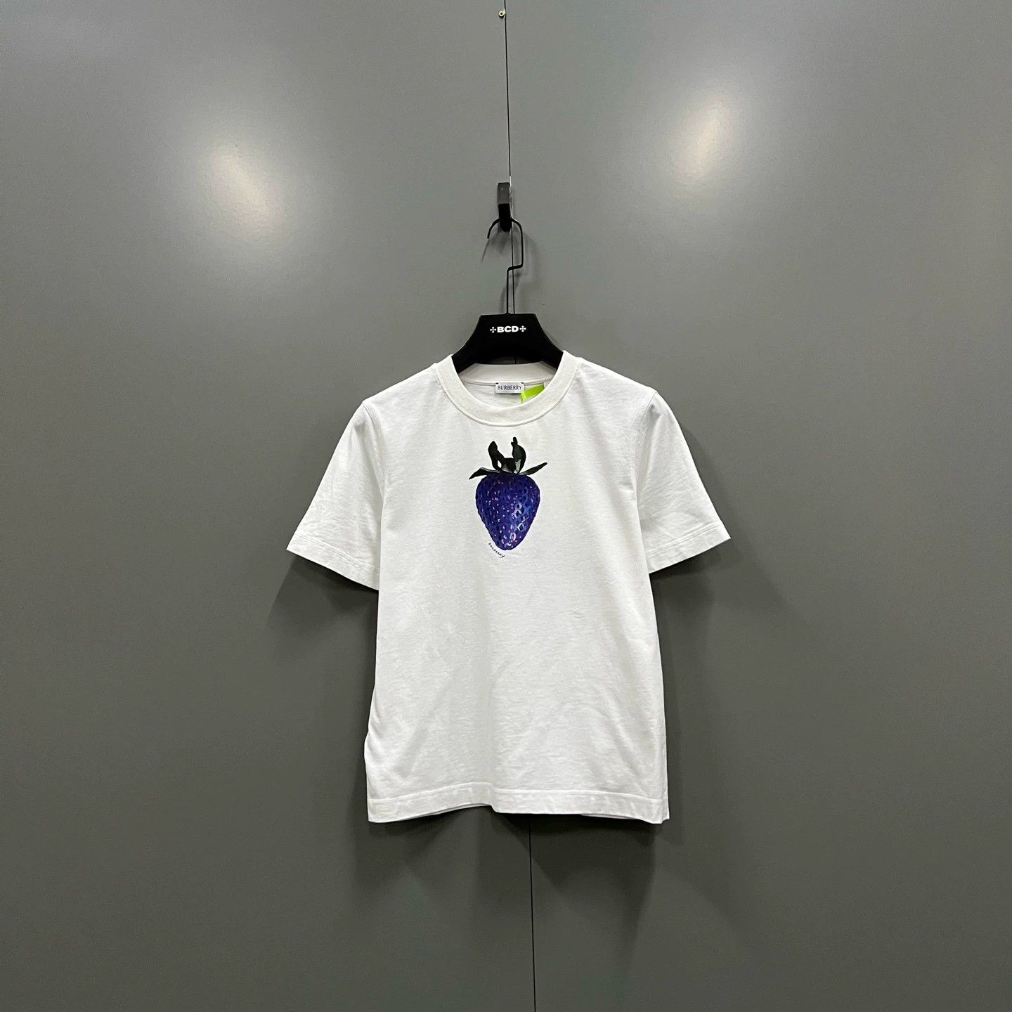 Burberry Strawberry Print Short Sleeve Tee