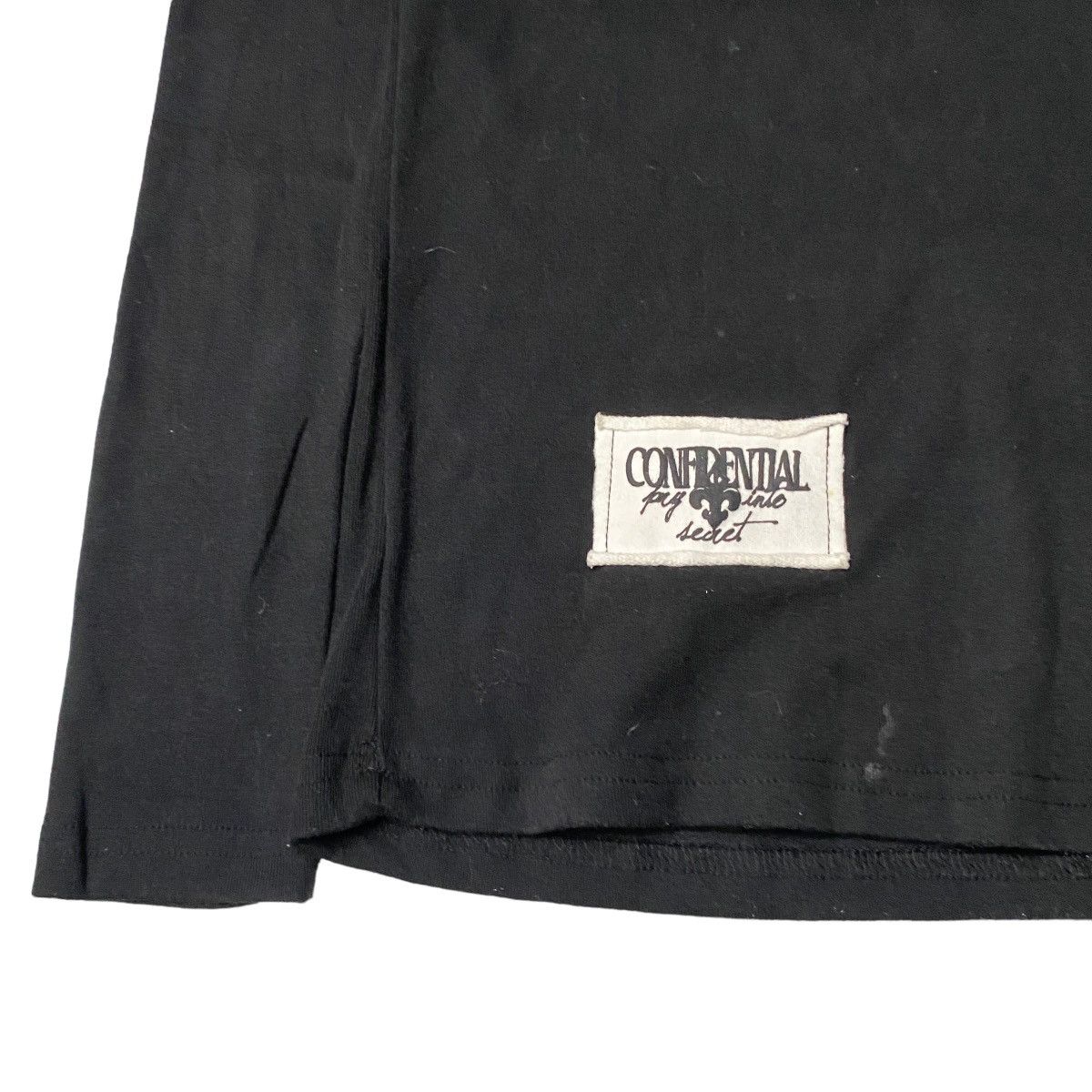 If Six Was Nine × Japanese Brand × Le Grande Bleu (L.G.B.) Japanese Studded Patchwork Poem Longsleeve Size US S / EU 44-46 / 1 - 4 Thumbnail