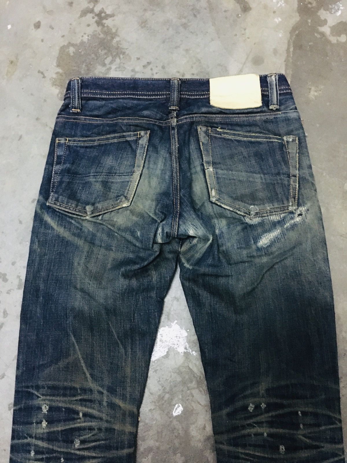 If Six Was Nine Somet Distressed Flare Jeans (15) Size 28" / US 6 / IT 42 - 14 Thumbnail