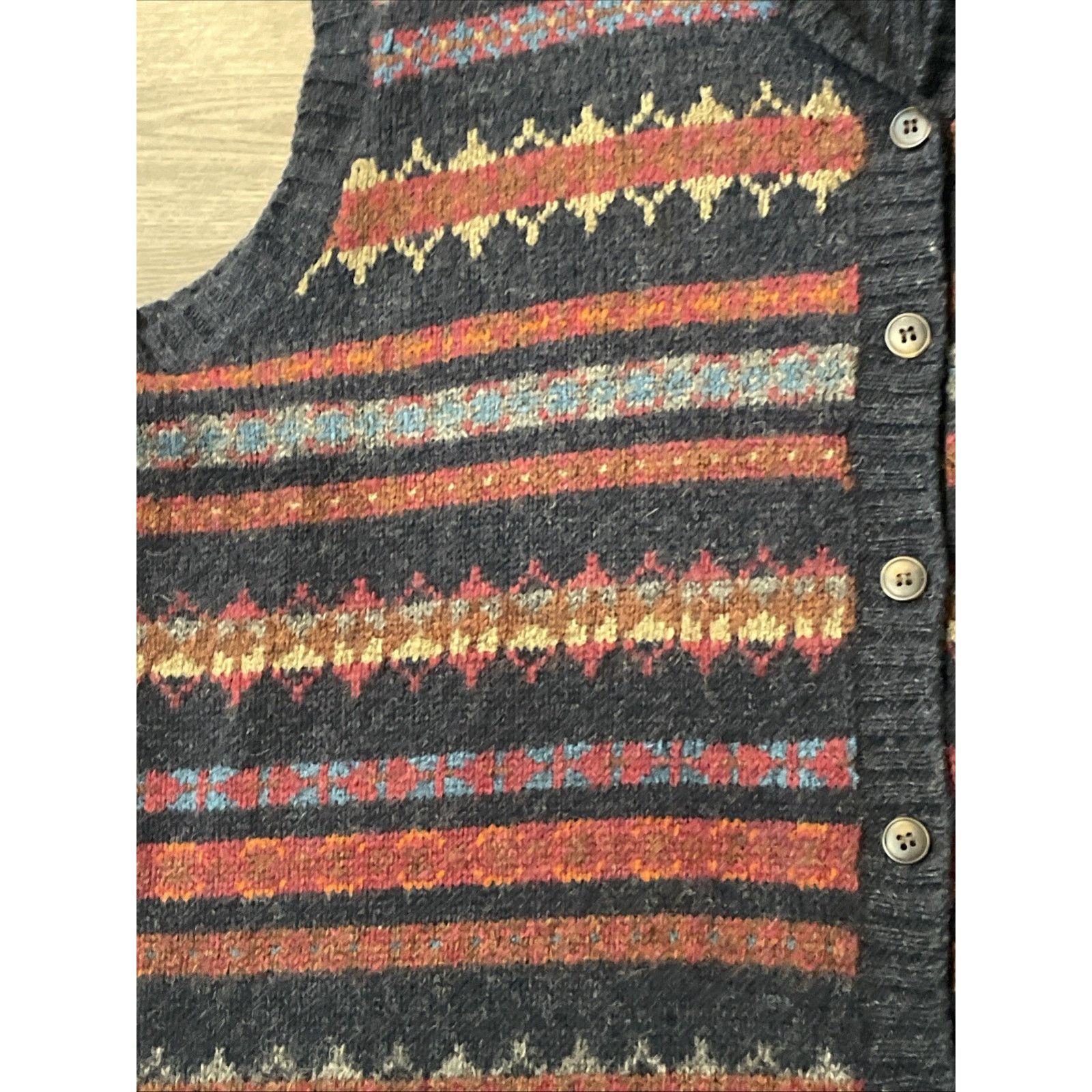 Pendleton Vintage Pendleton Knockabouts Plus 2X Aztec Wool Sweater Size XXL / US 16-18 / IT 52-54 - 4 Thumbnail