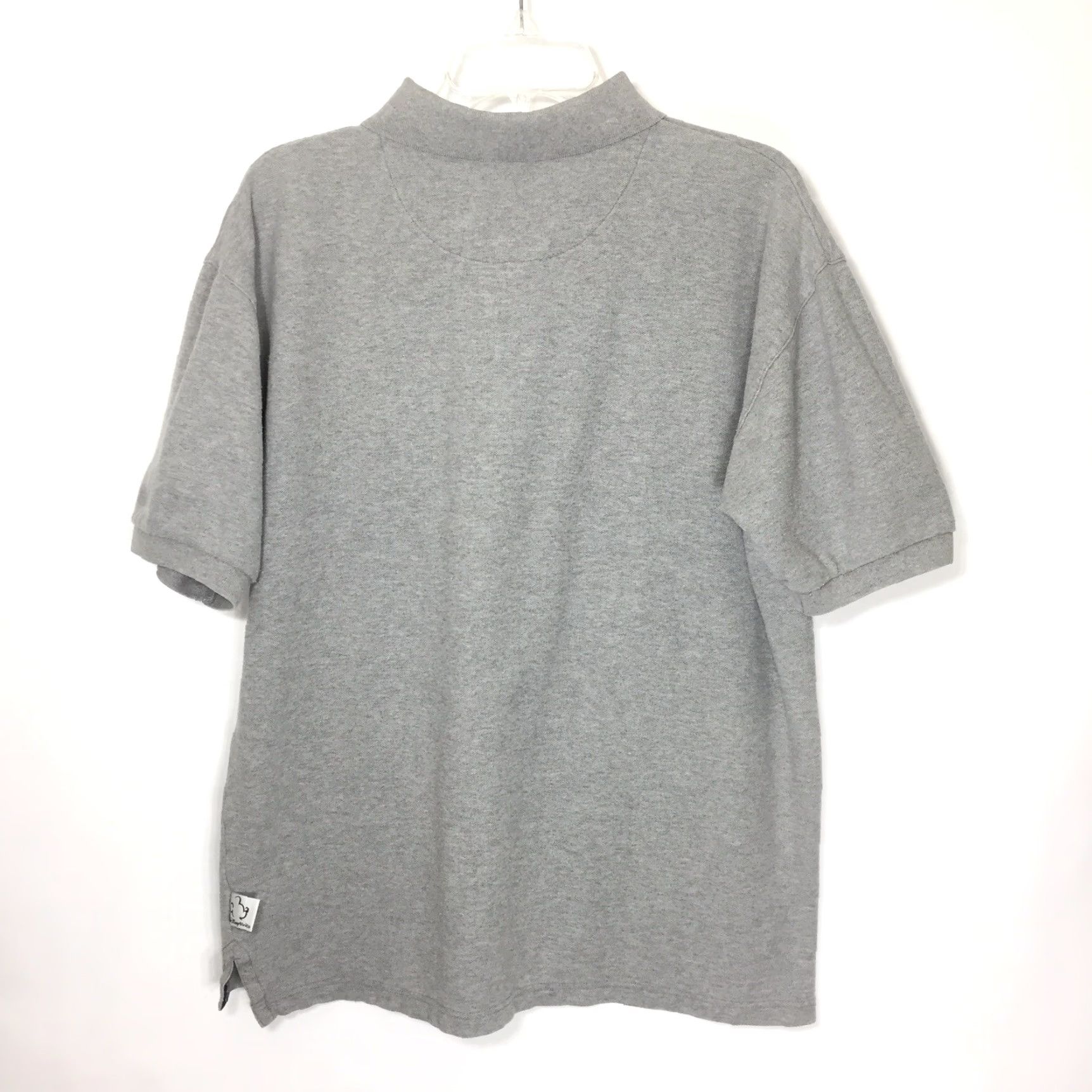 Disney Walt Disney World Polo Shirt Mens Medium Gray Short Sleeve Knit Polo Shirt Mens Gray Knit Short Sleeve Disney World Polo Size US M / EU 48-50 / 2 - 5 Thumbnail