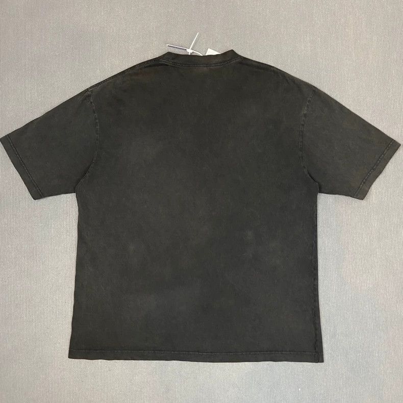 Balenciaga Balenciaga Worn embroidered logo short sleeve Size US L / EU 52-54 / 3 - 2 Thumbnail